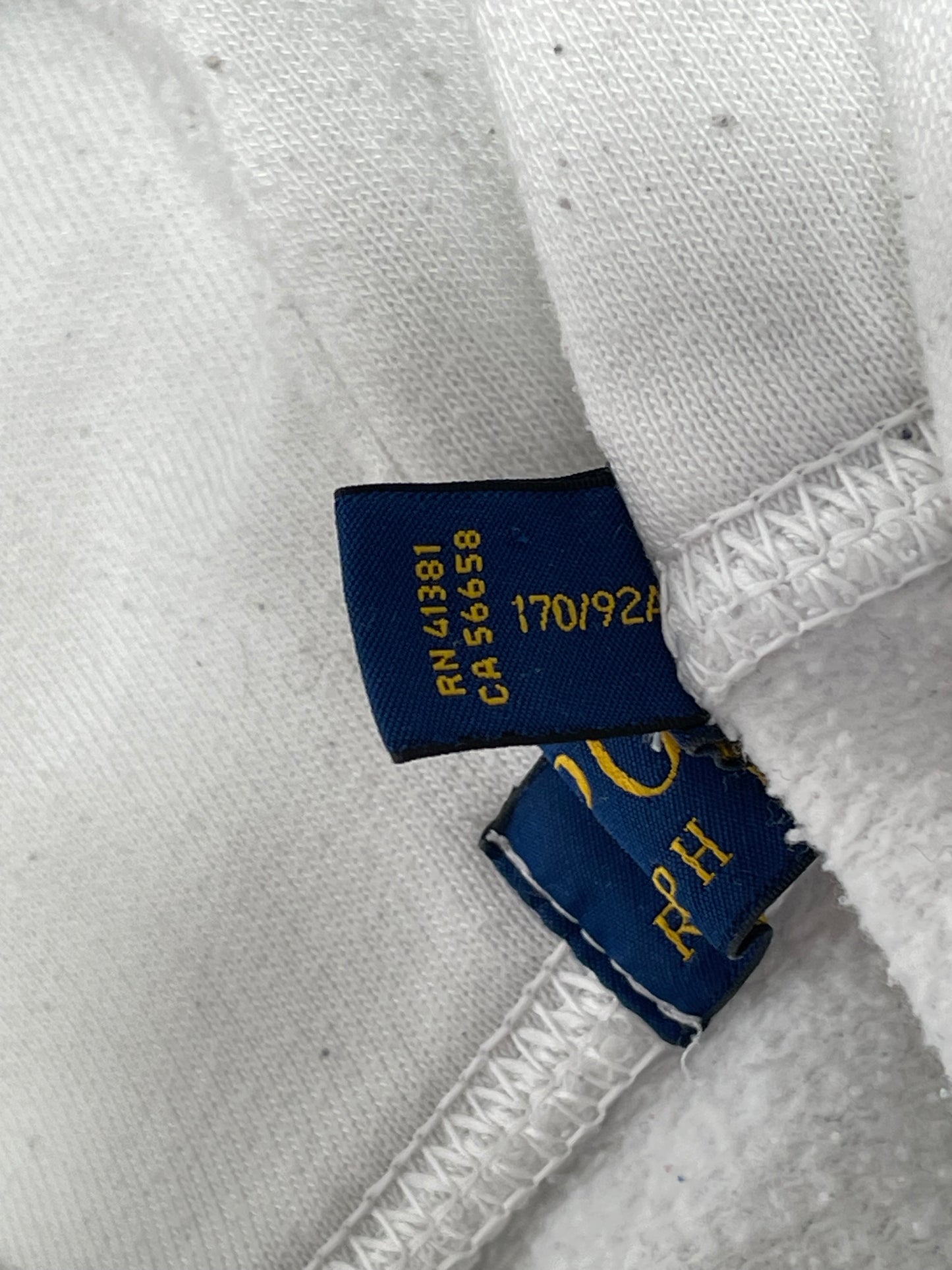 Polo Ralph Lauren white hoodie