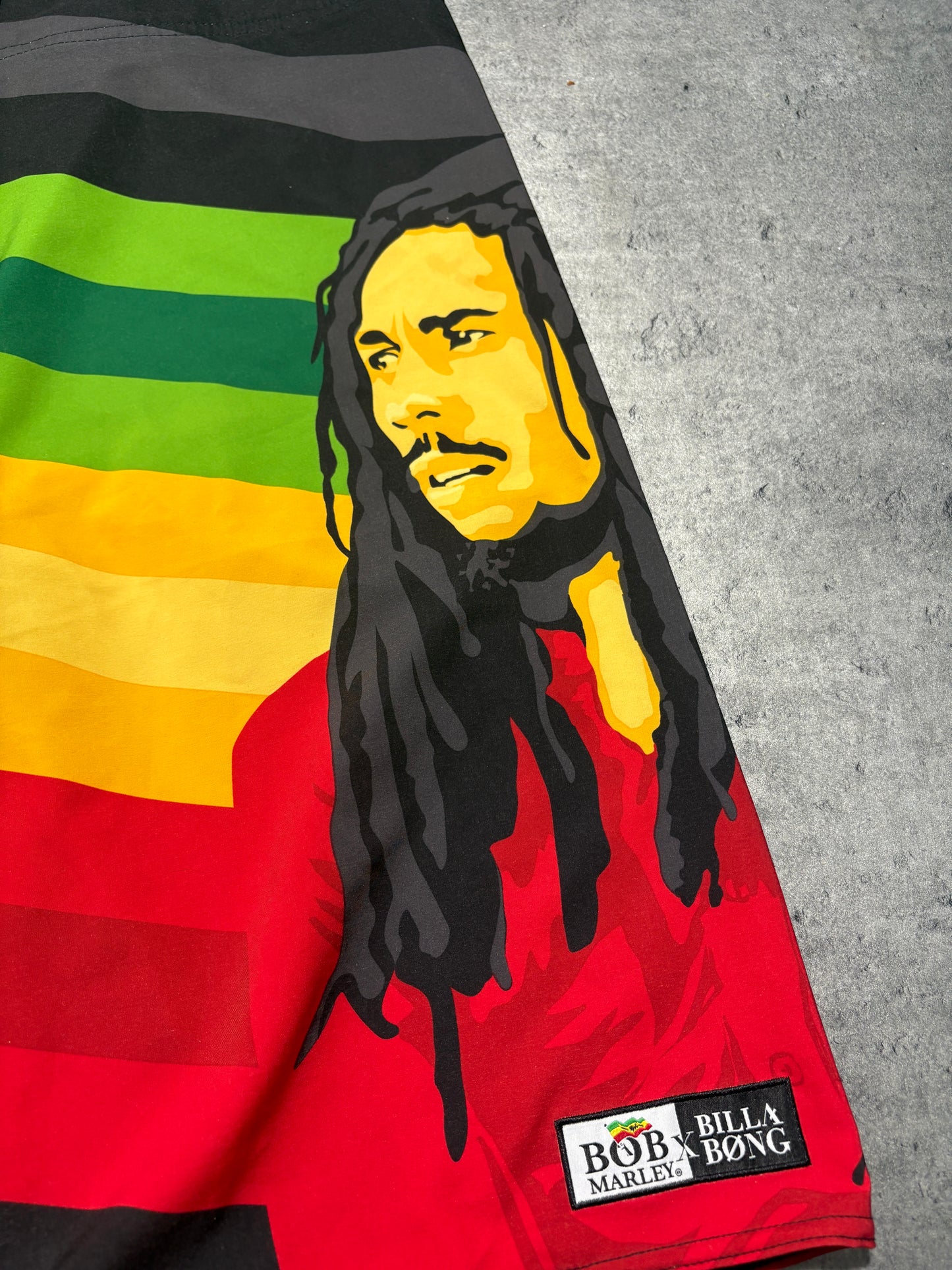 2000s Bob Marley swim shorts
