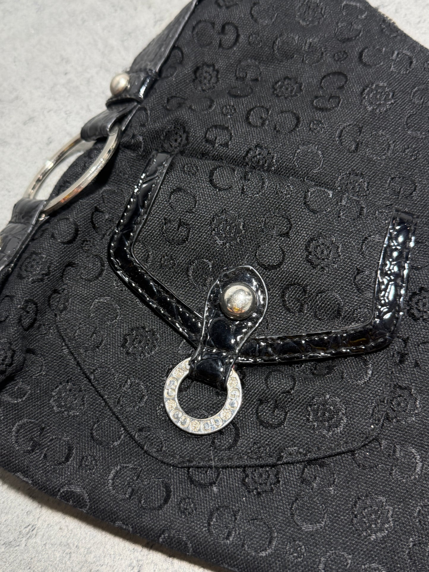 2000s Gussaci Black Bag