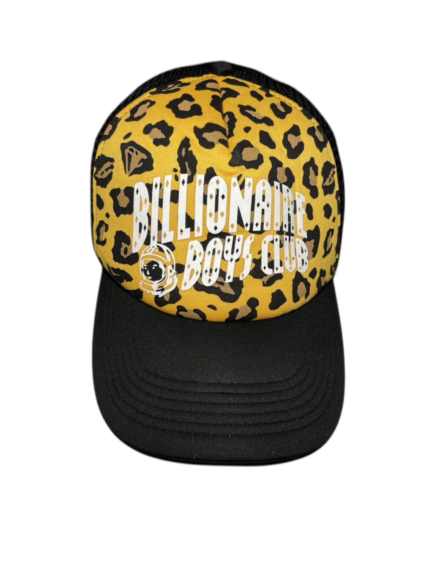 Billionaire Boys Club Leopard Print Trucker Cap