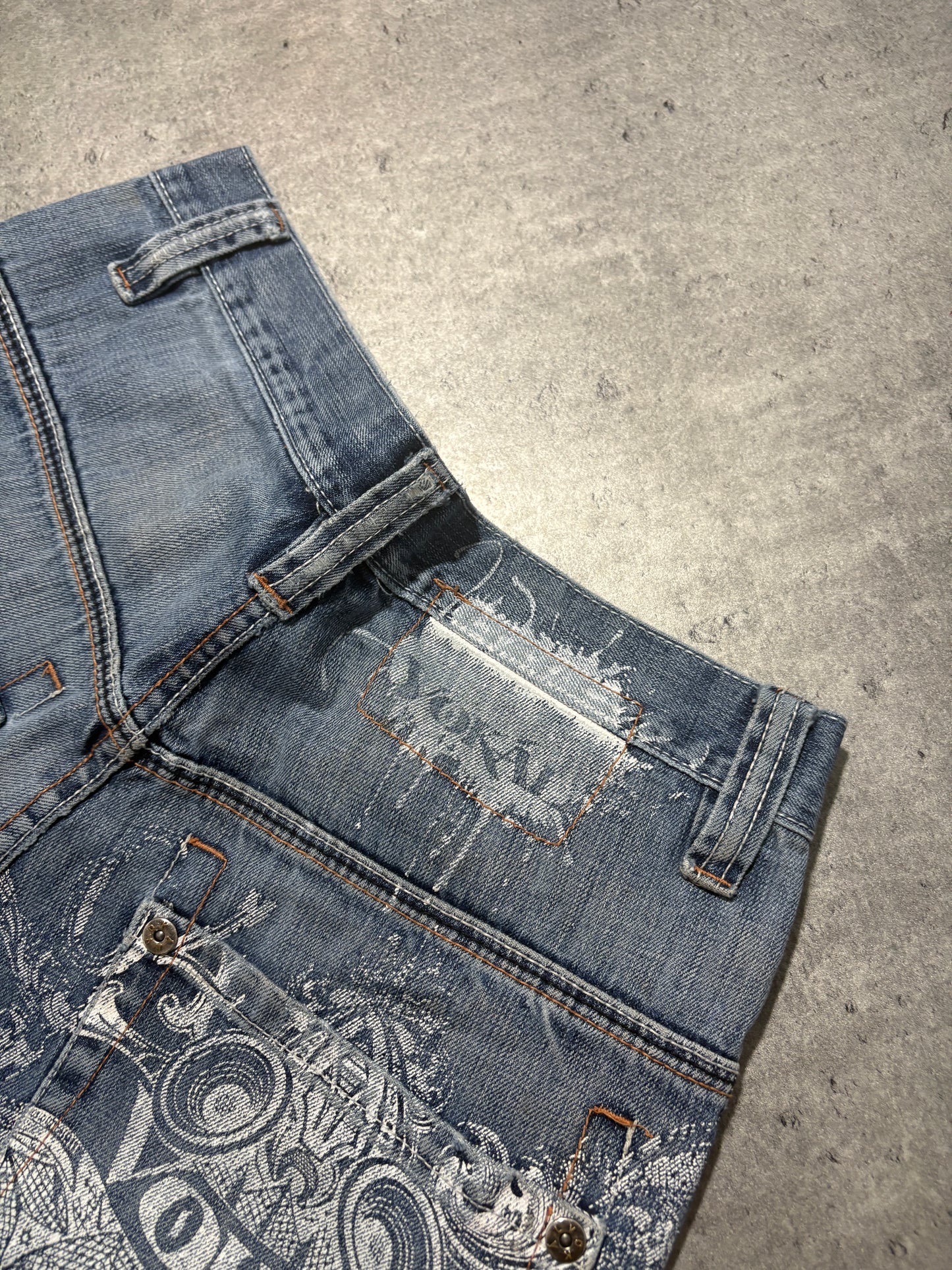 2000s Vokal Graphic Baggy Jeans