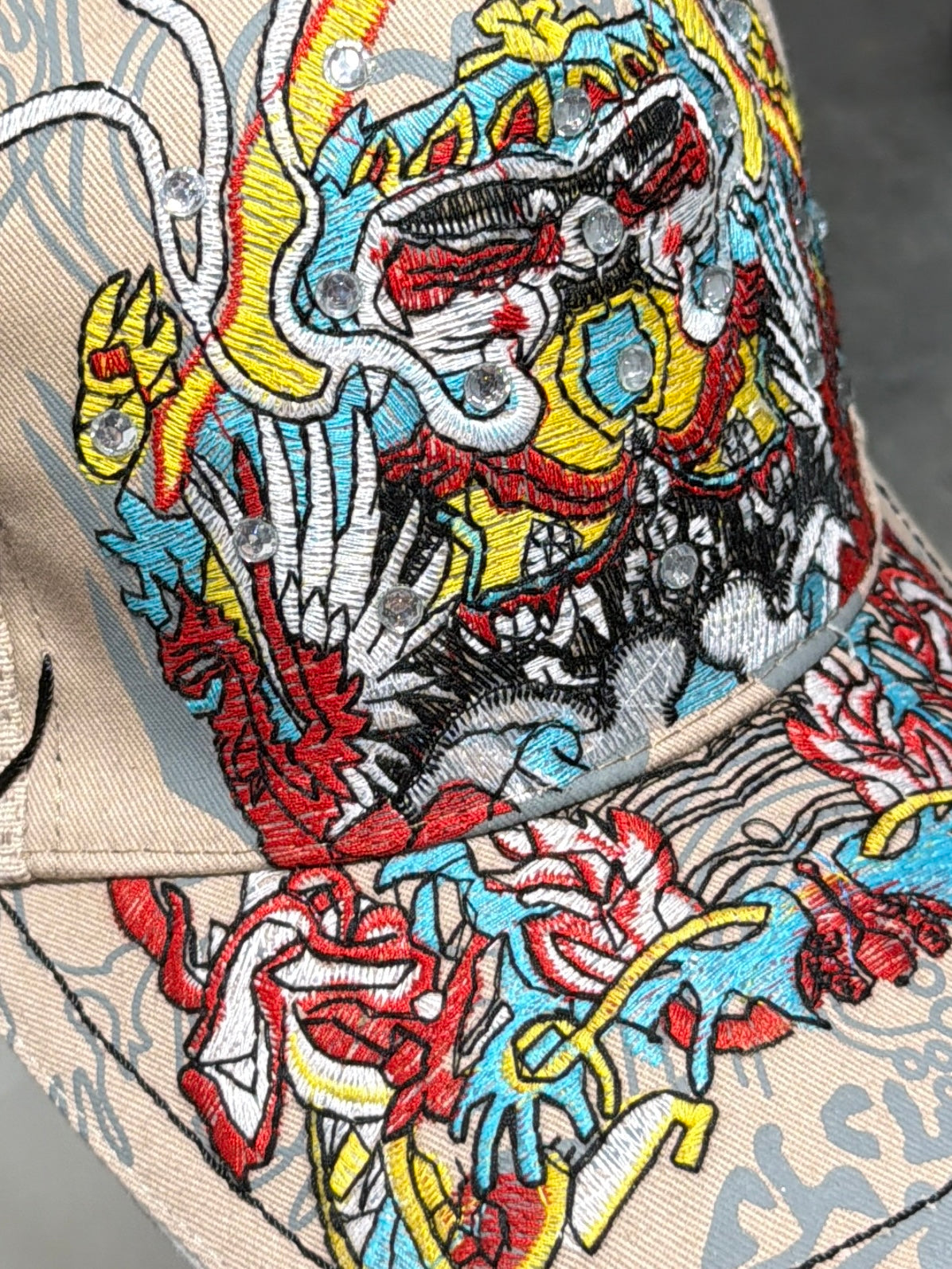 Red Monkey Trucker Cap beige