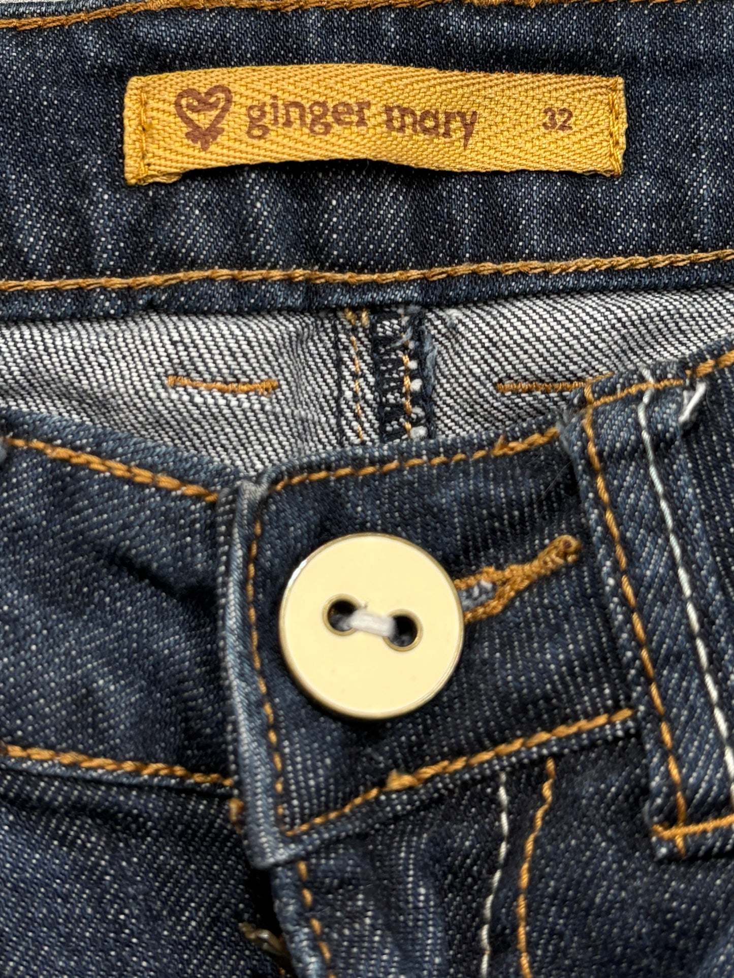 2000s Flare gingermary low rise vintage jeans