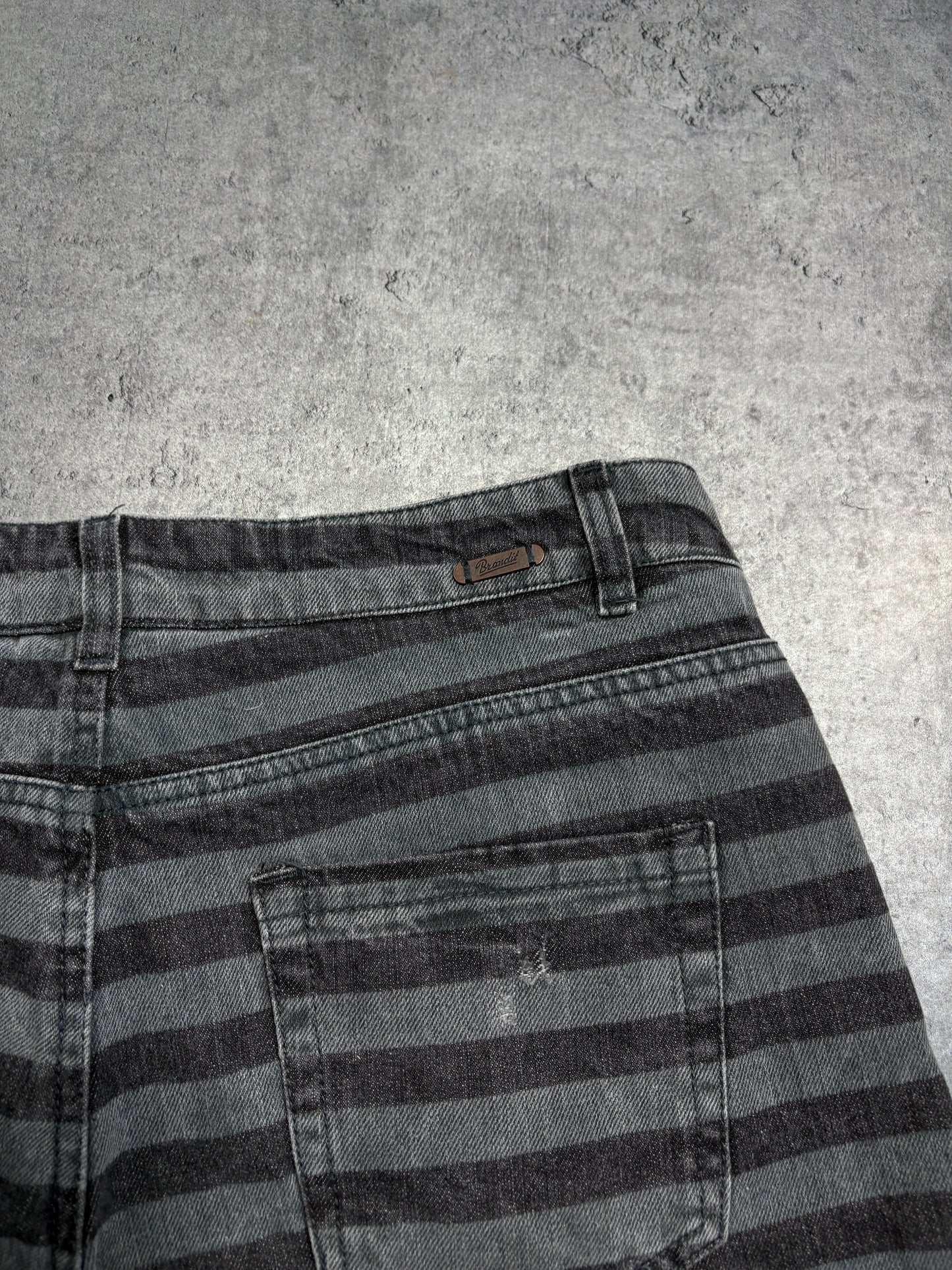 2000s Bandit grey Denim shorts