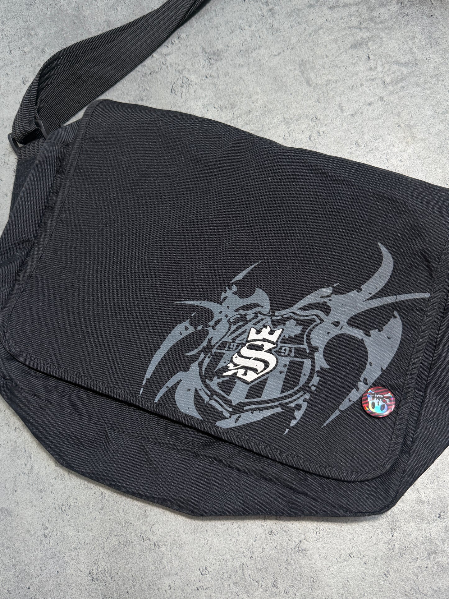 2000s Black Tribal Bag
