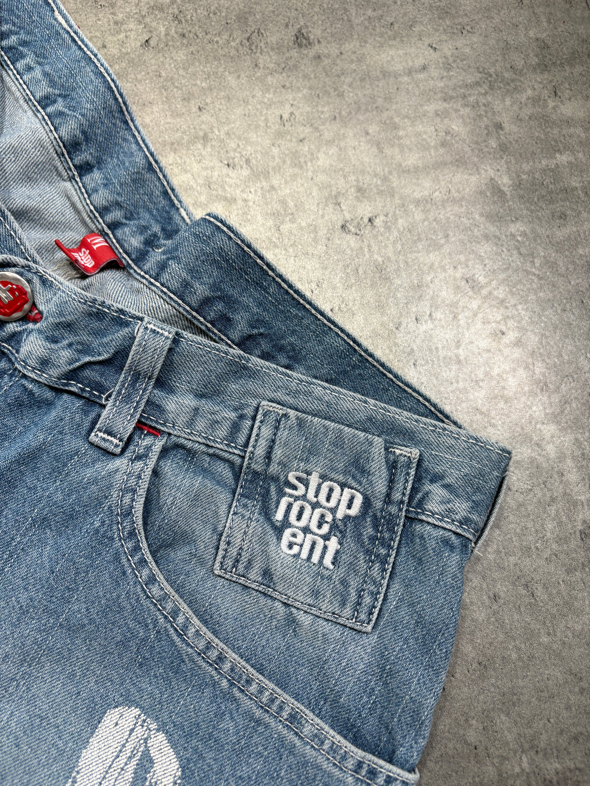 Stoprocent OG Polska Marka Baggy Jeans Rap Hiphop