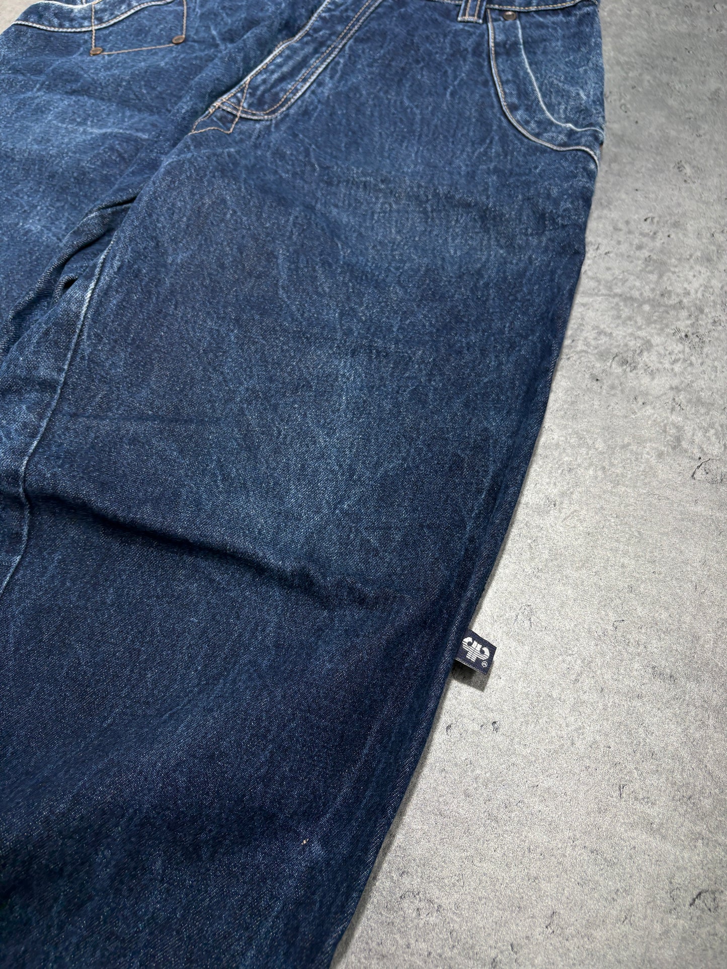 Pelle Pelle Baggy Printed Jeans Swag