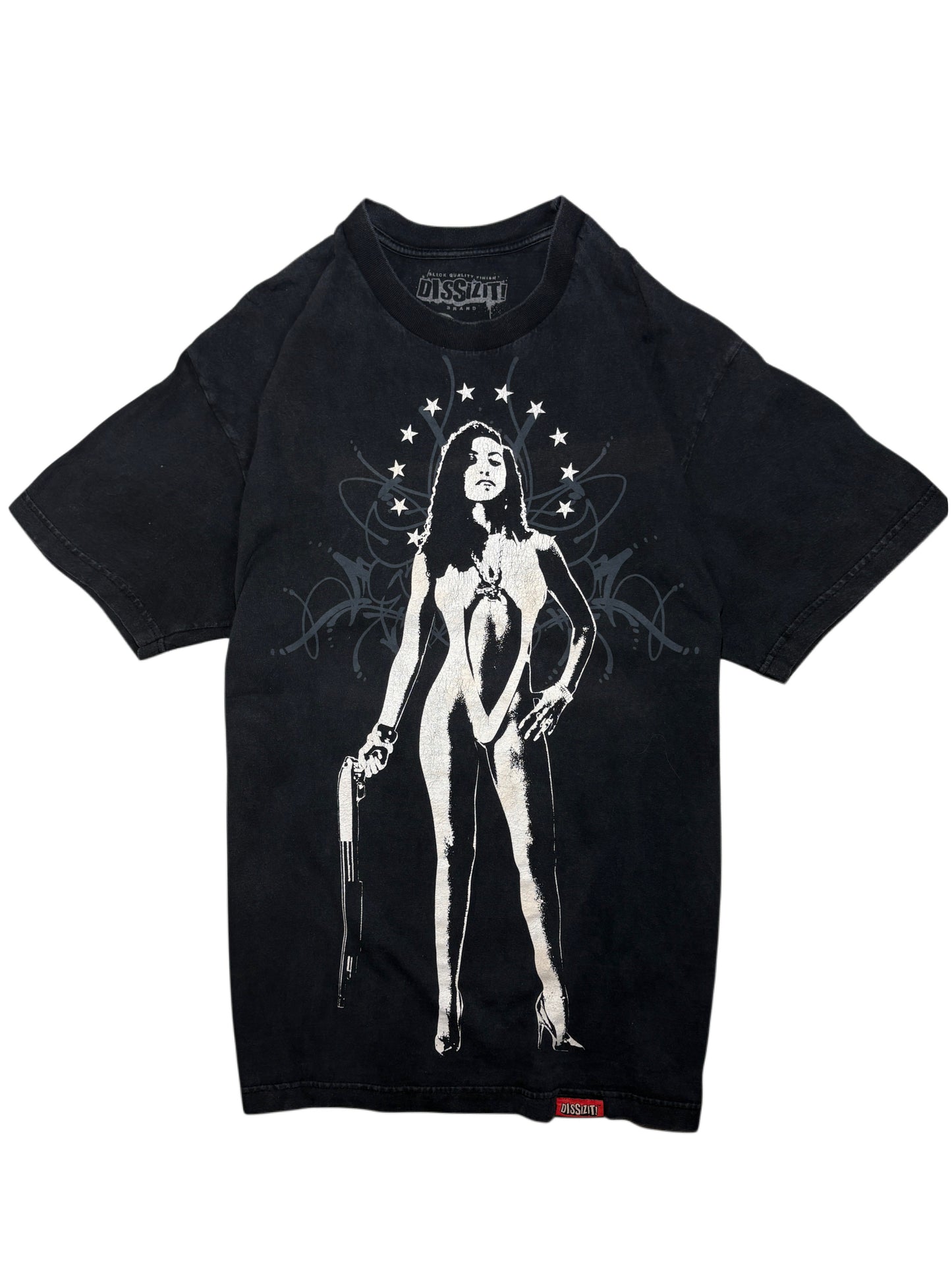 2000s *RARE* Dissizit Sexy Girl T shirt