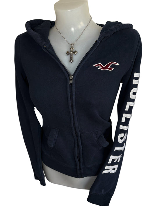 2000s Hollister Zip Up Hoodie
