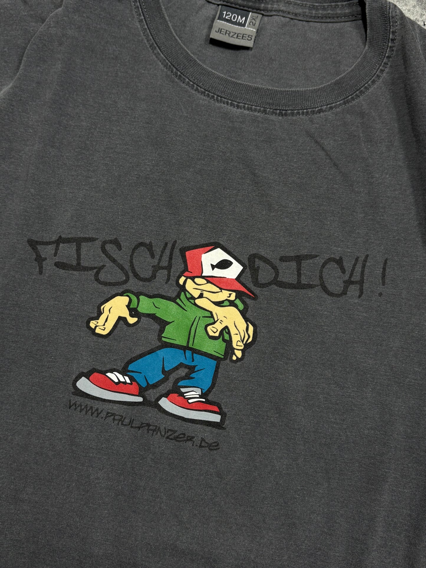 2000s Rap washed hip hop T-shirt