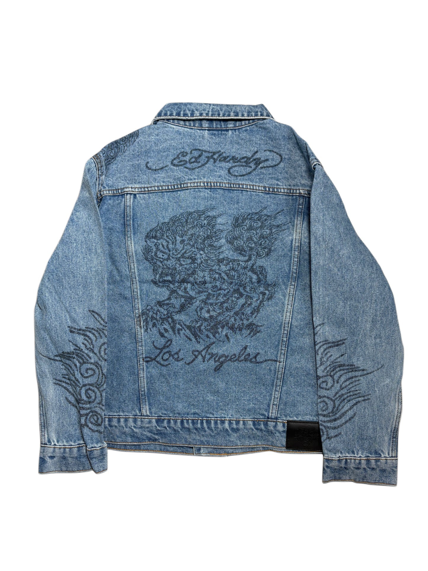 Ed Hardy Denim Jeans Jacket Kurtka Jeansowa