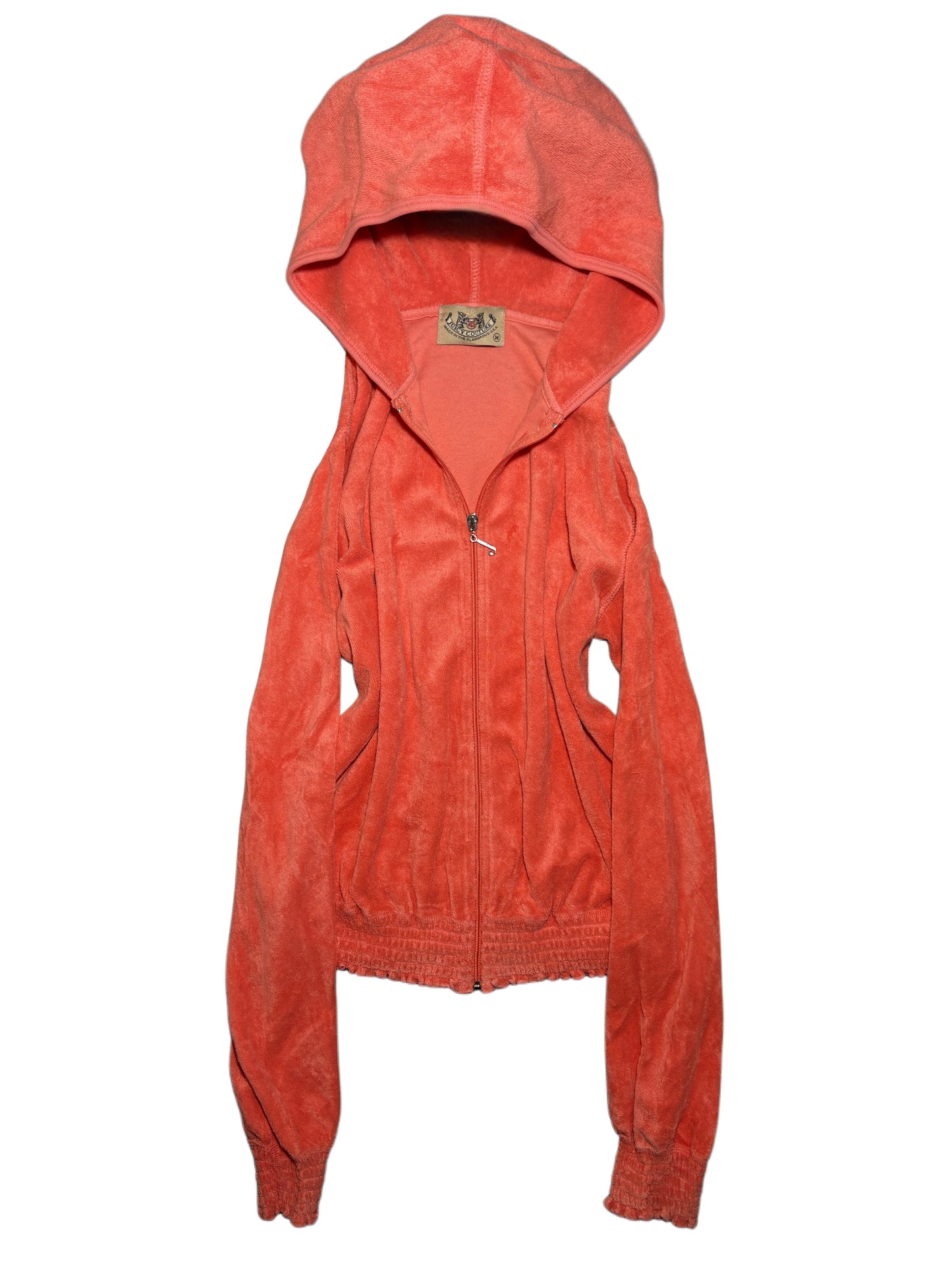 2000s Juicy Couture Welur Zip Up Hoodie
