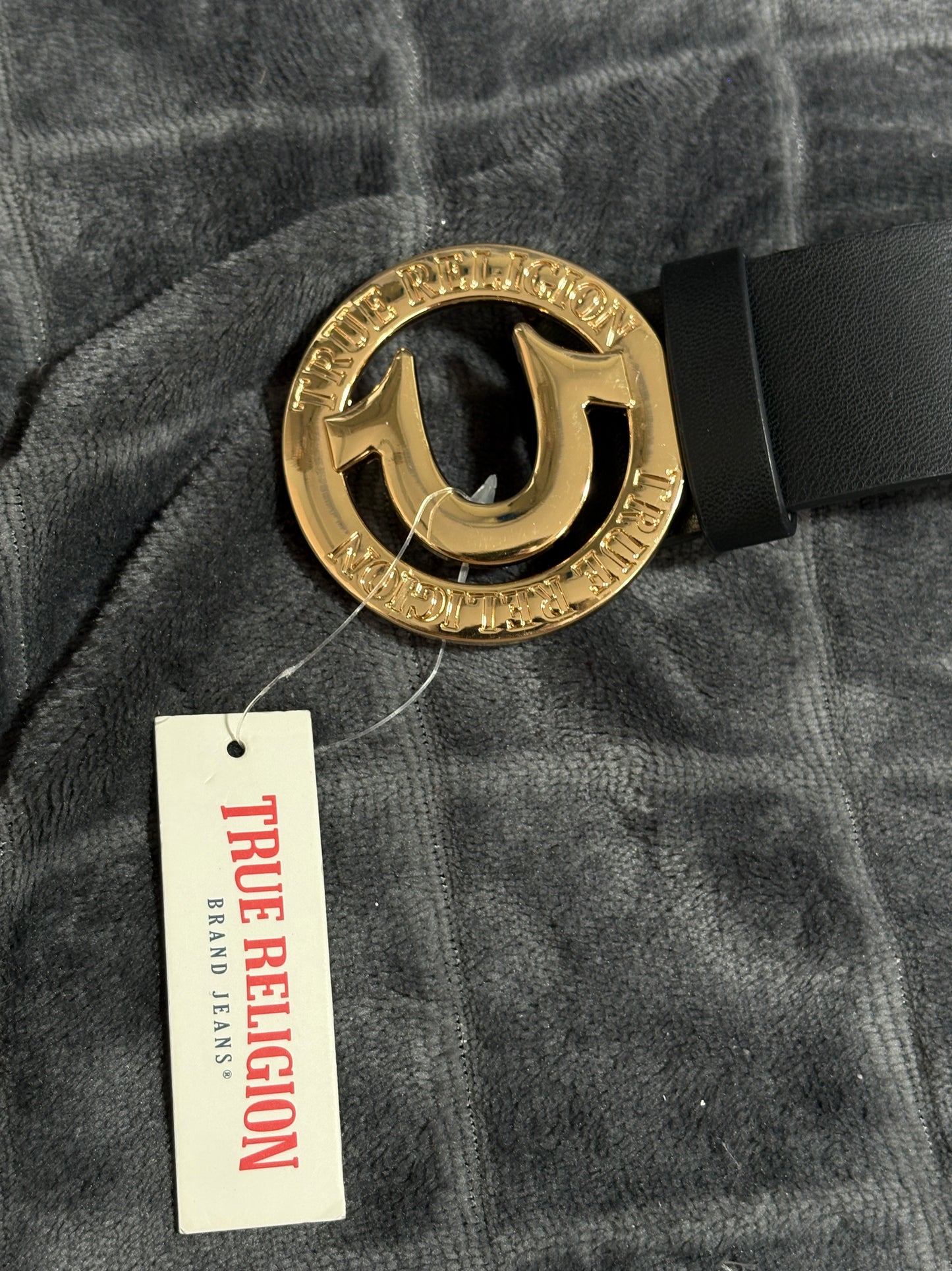 2000s *RARE* True Religion Belt Golden Pasek