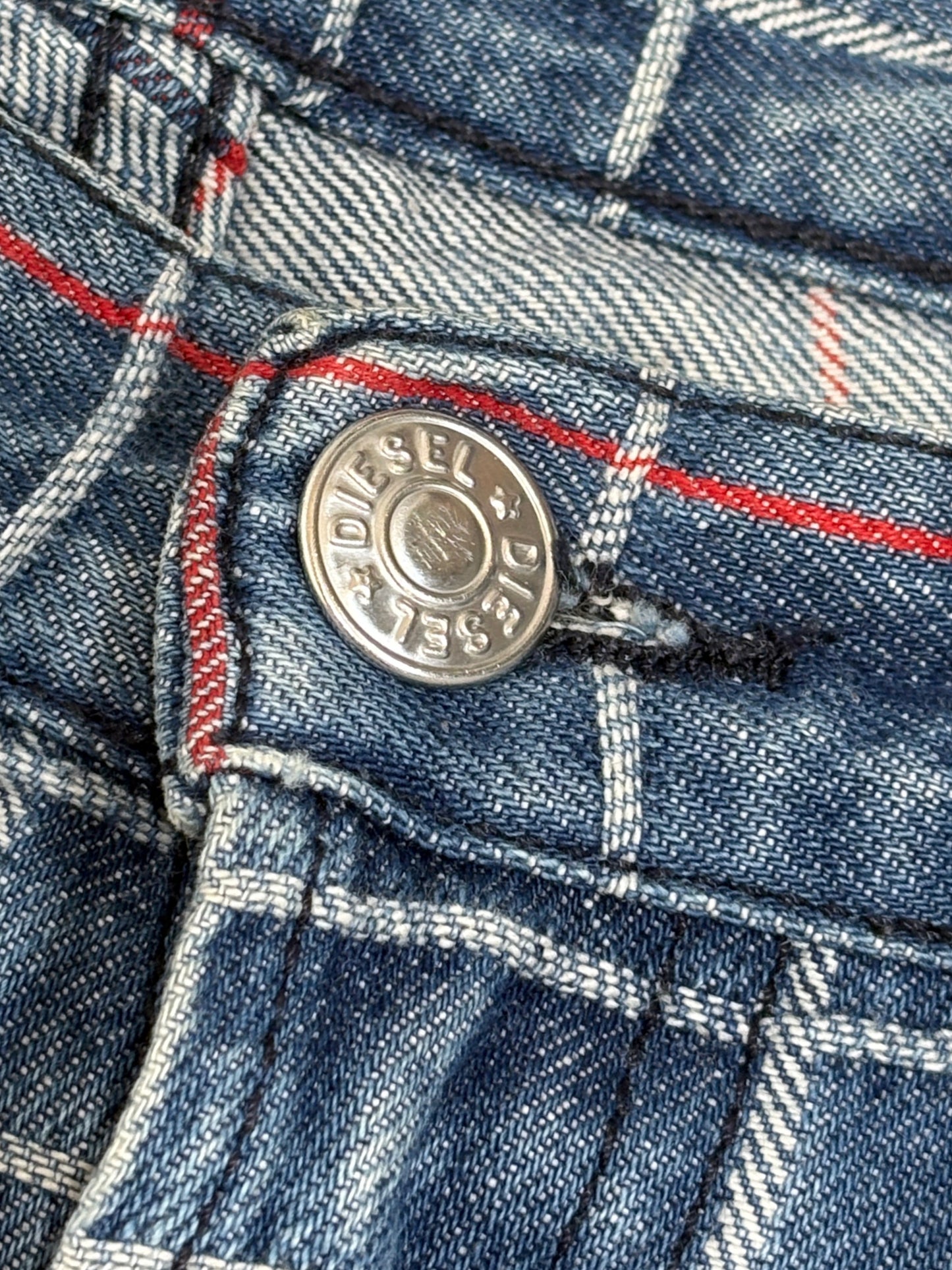 2000s Diesel Industry Flare bootcut jeans dzwony flared