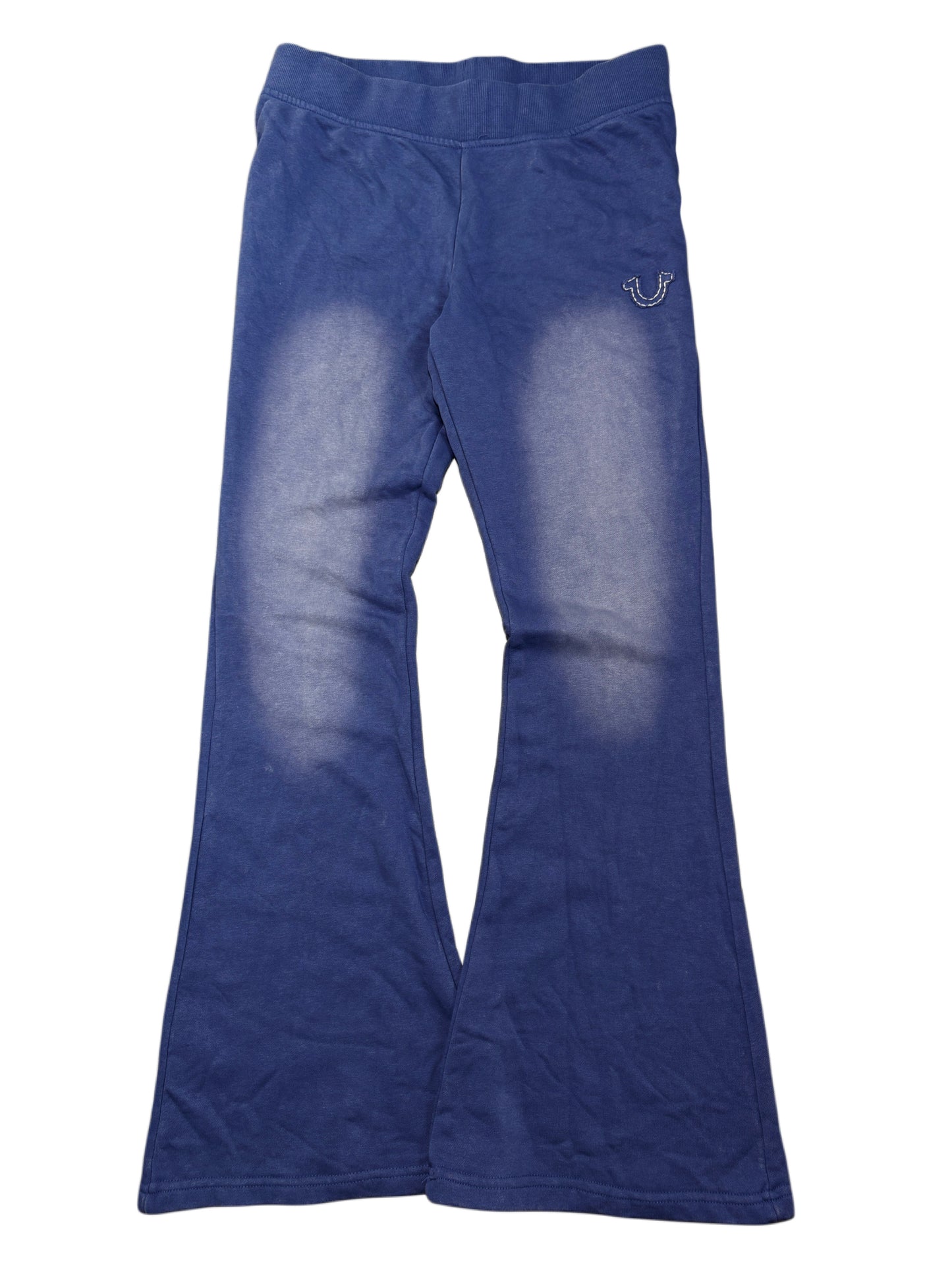 True Religion blue washed flare pants