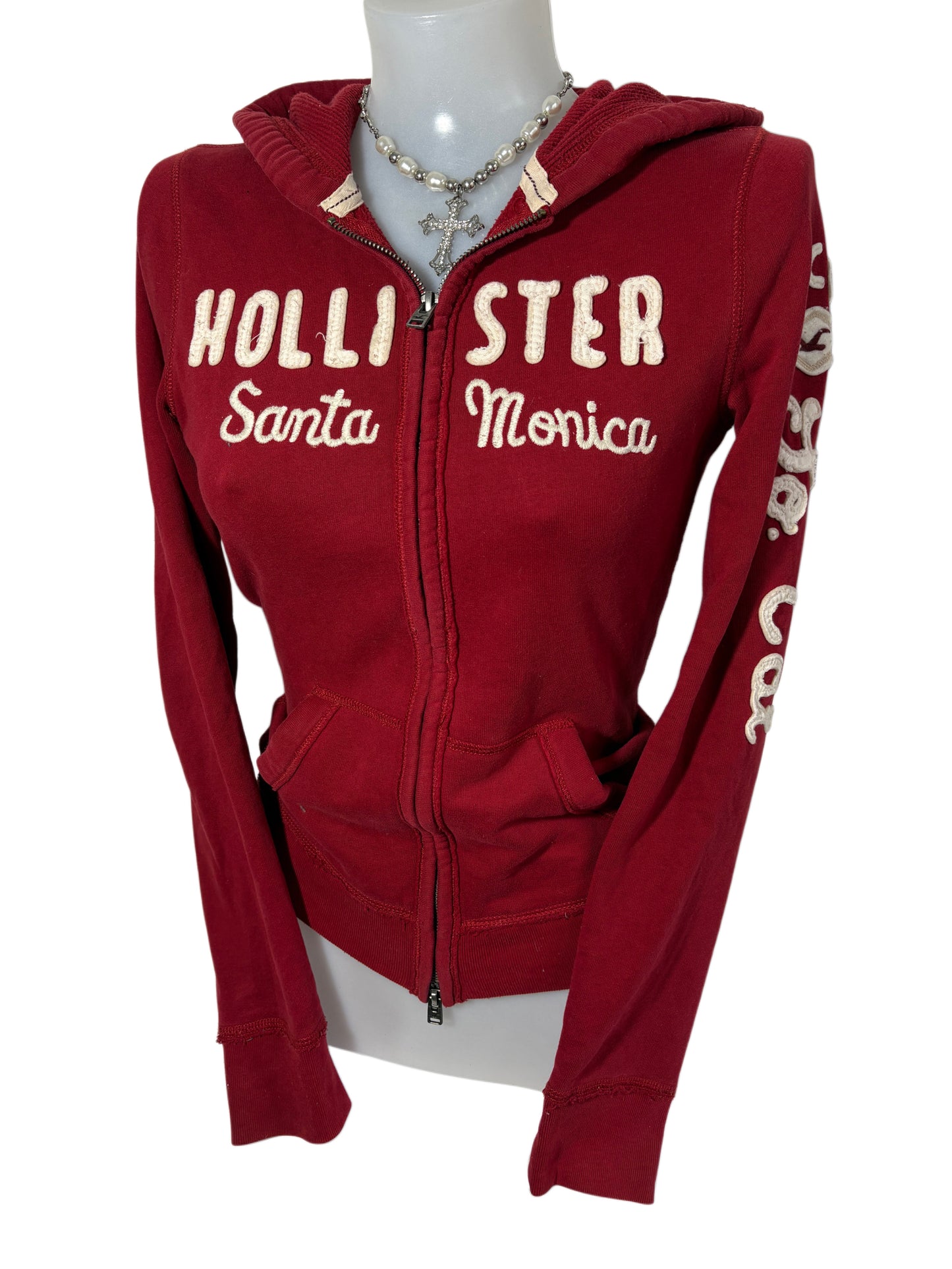 2000s Hollister zip up hoodie