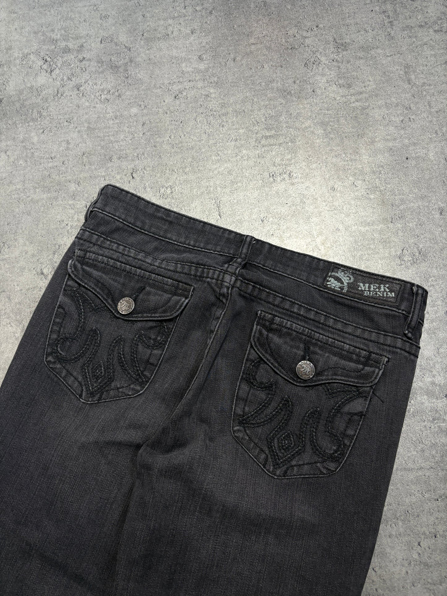 2000s Mek denim bootcut jeans ''harrison slim boot"