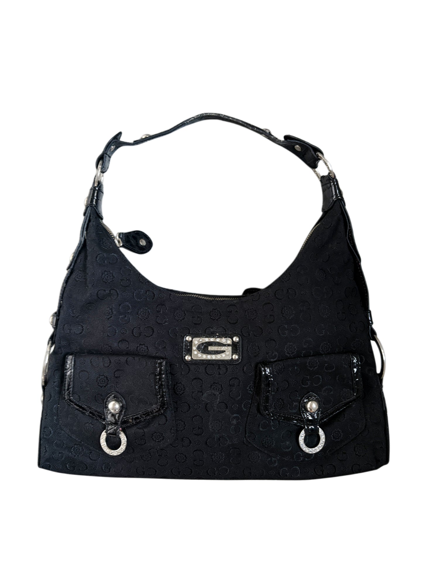 2000s Gussaci Black Bag