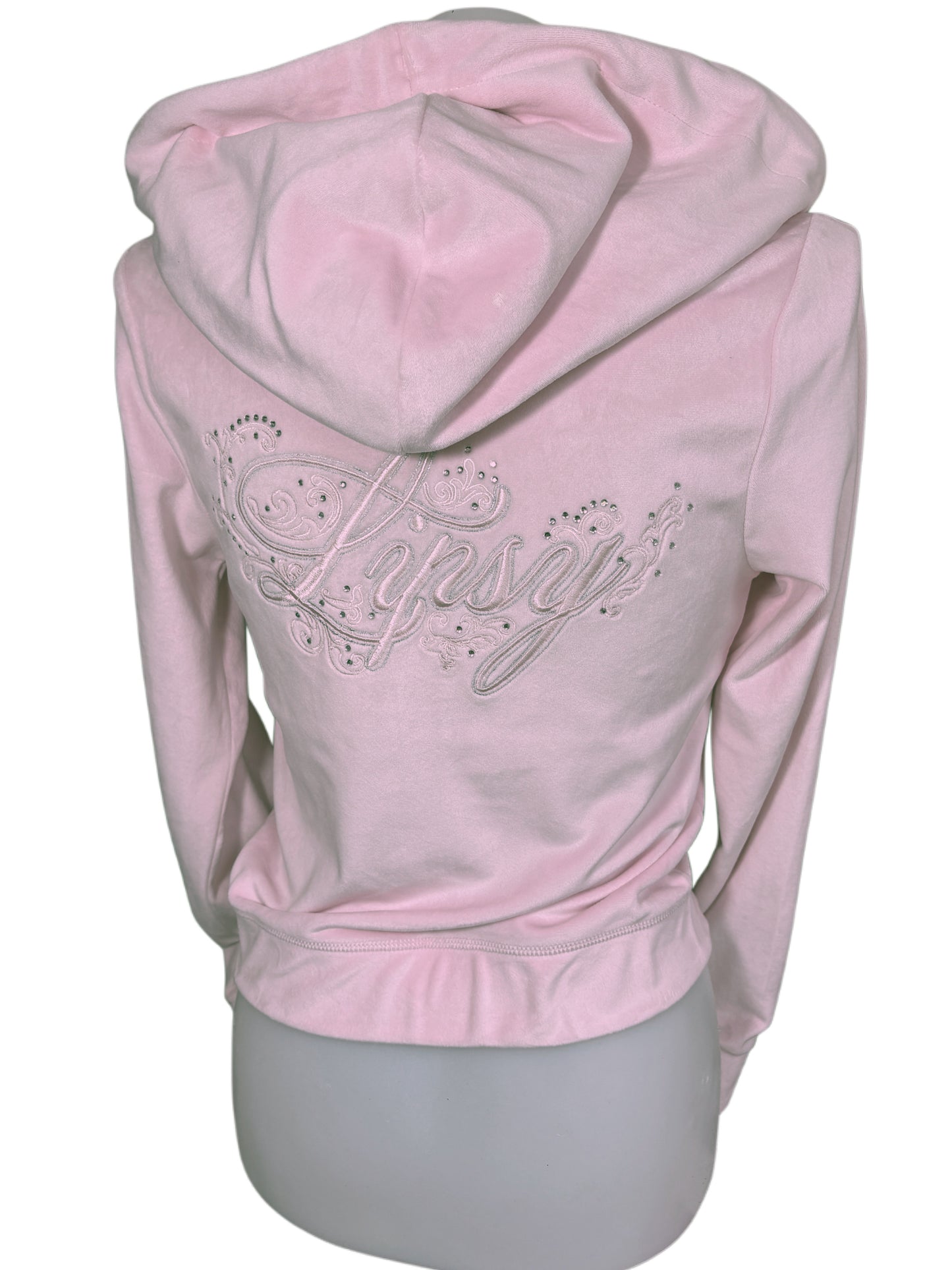 2000s Lipsy london welur zip up hoodie welurowa  bluza Juicy vibe