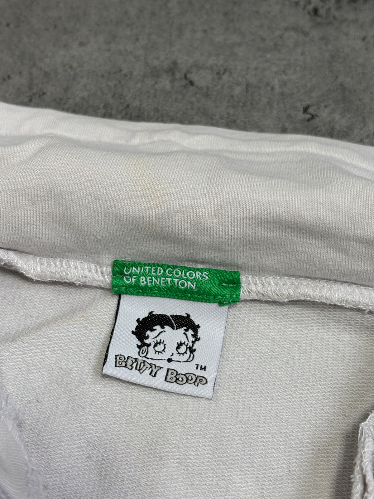 2000s United Colors Of Benetton x Betty Bop Zip