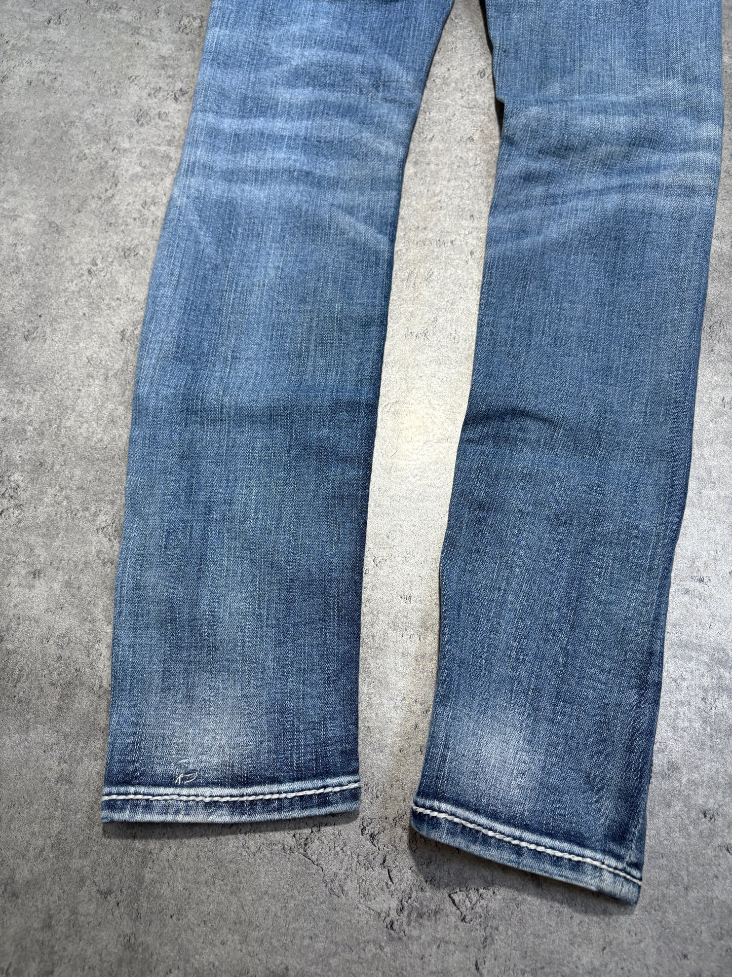 2000s Rock Revivial skinny jeans blue
