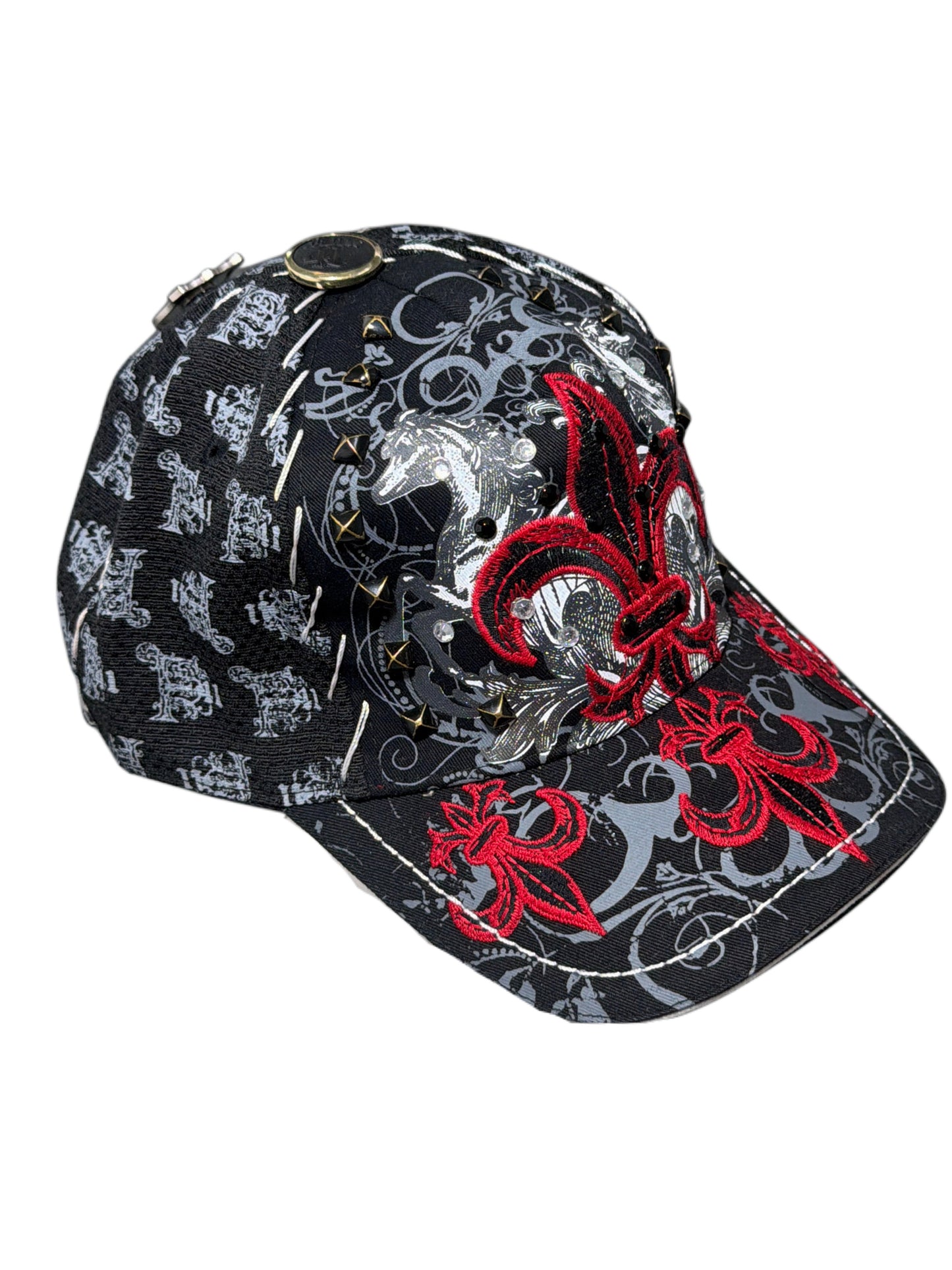 2000s Trucker Cap Red monkey black