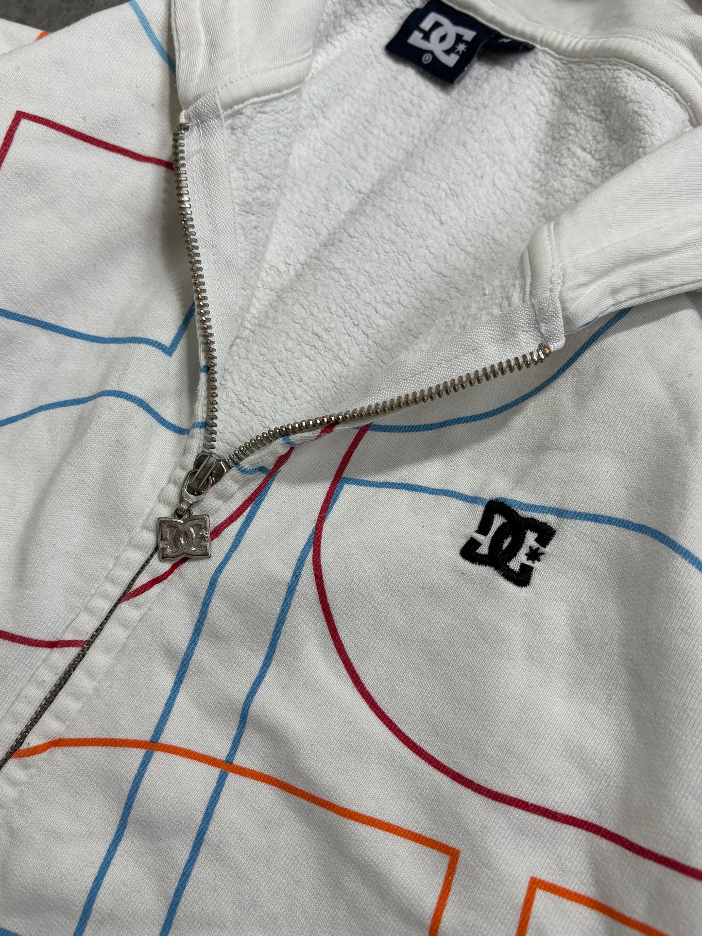 2000s Dc Shoes rap zip up hoodie