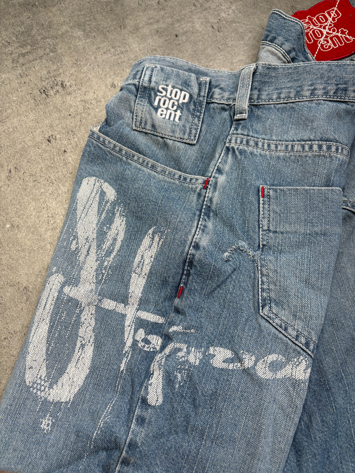 Stoprocent OG Polska Marka Baggy Jeans Rap Hiphop