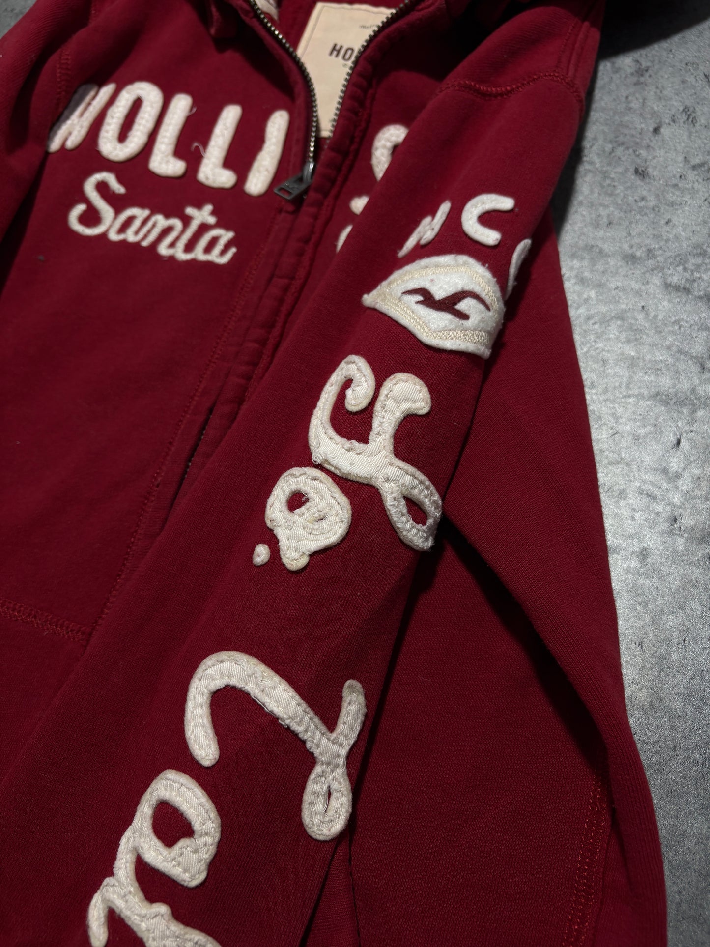 2000s Hollister zip up hoodie