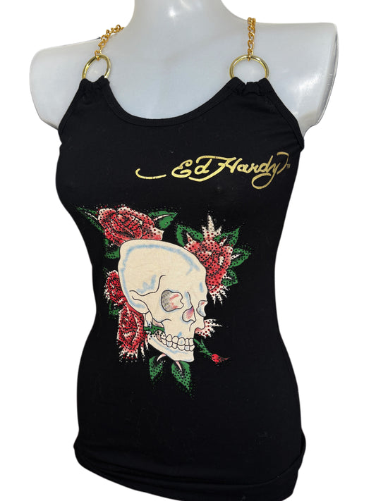 2000s Ed Hardy dress sukienka