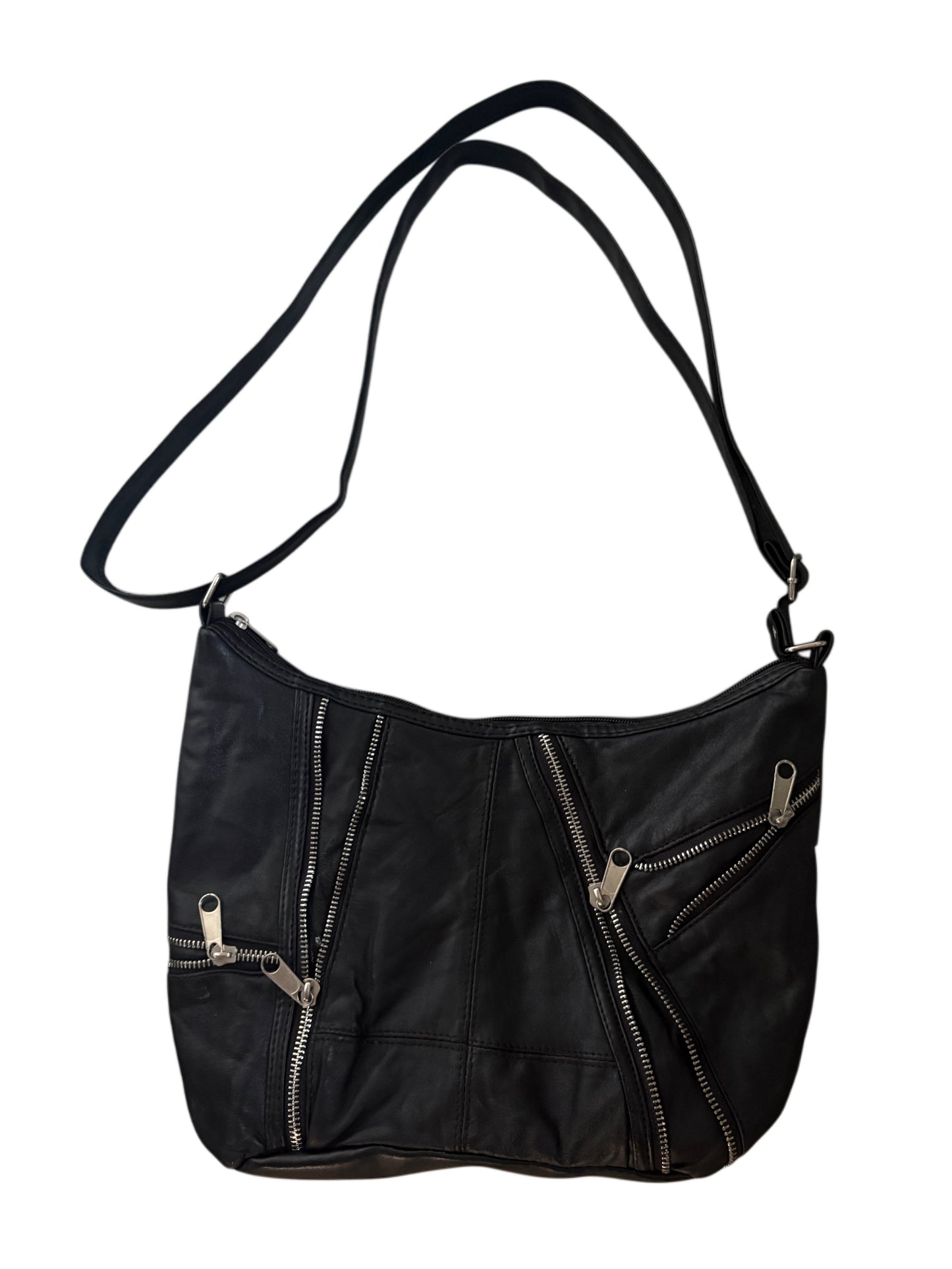 2000s Avantgarde Zippers Bag