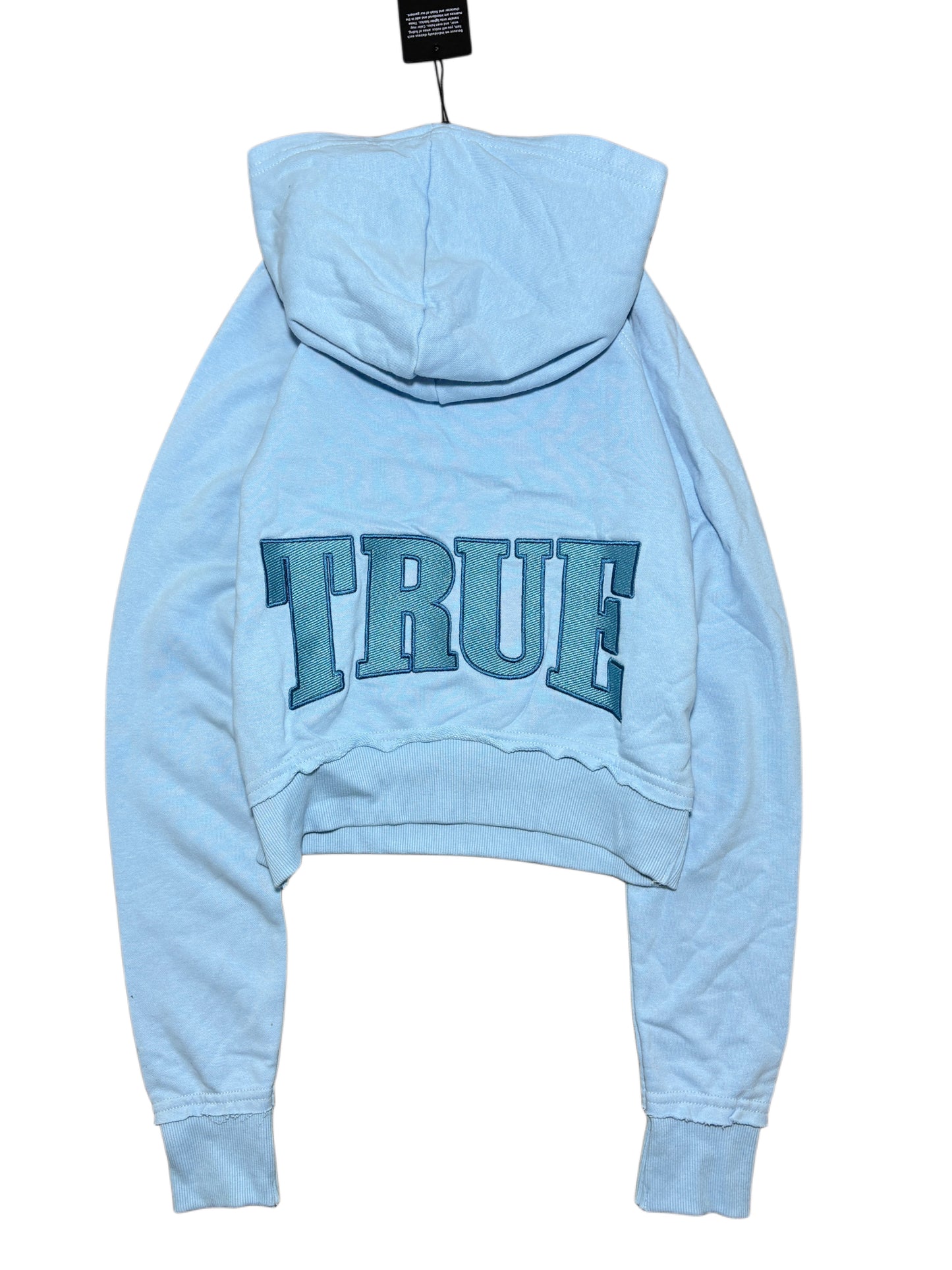 True Religion baby blue set hoodie + sweatpants