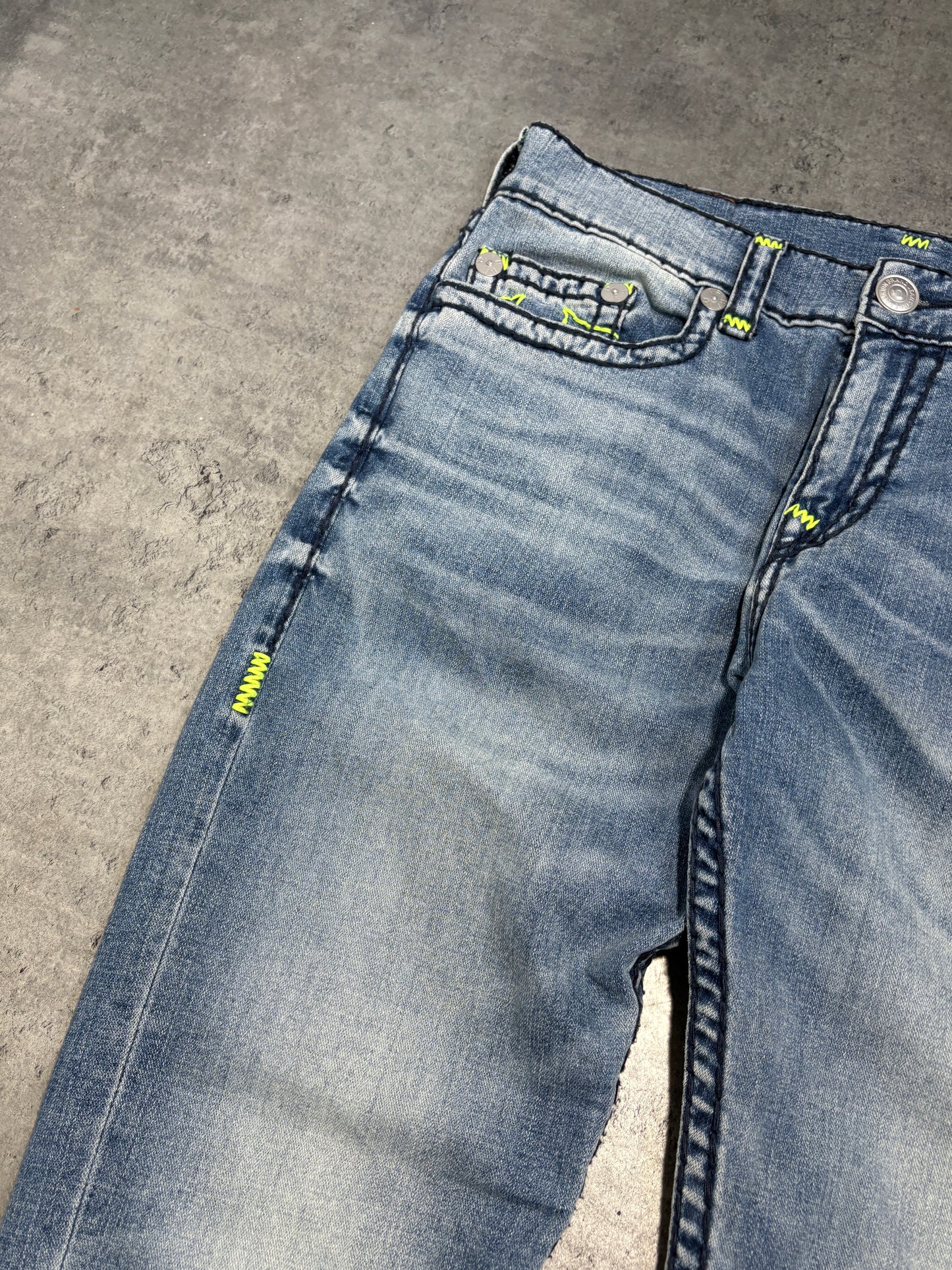 2000s True Religion Rocco relaxed skinny jeans
