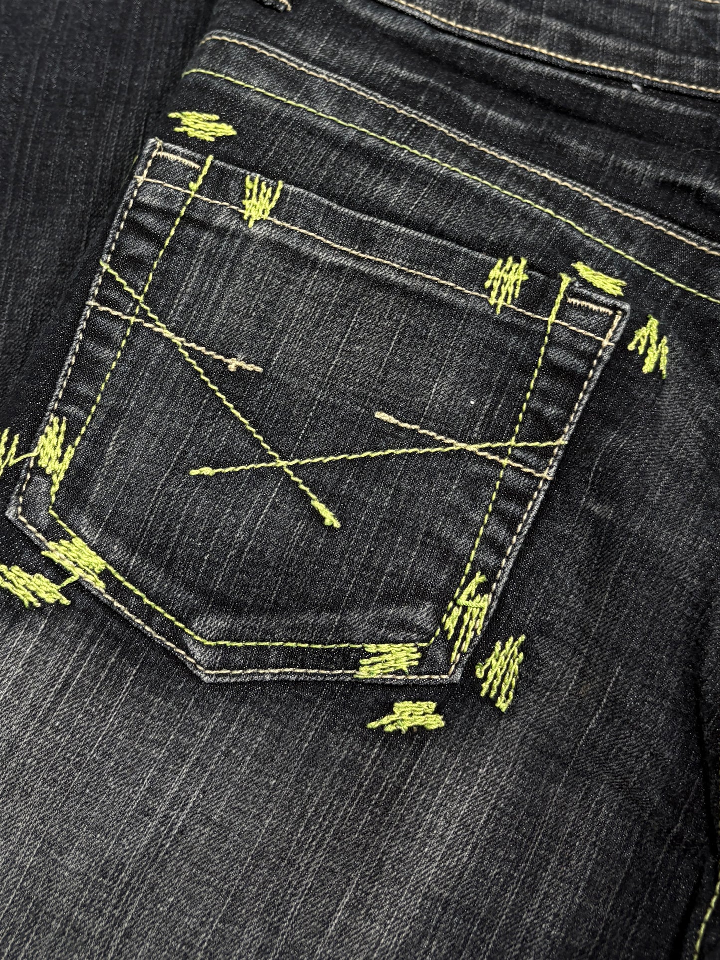 2000s Dark grey flare jeans brand new