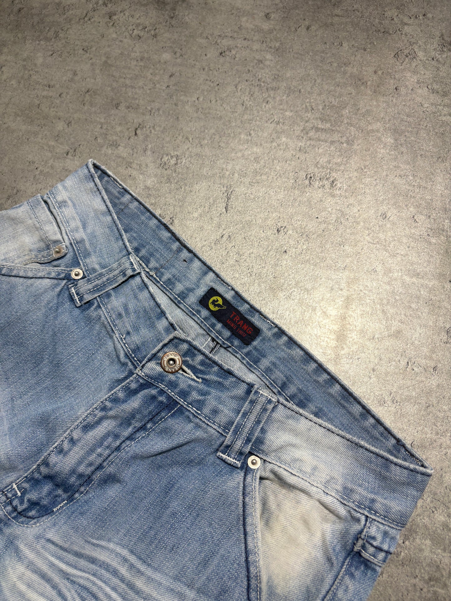 2000s Sarol Printed Y2K Jeans