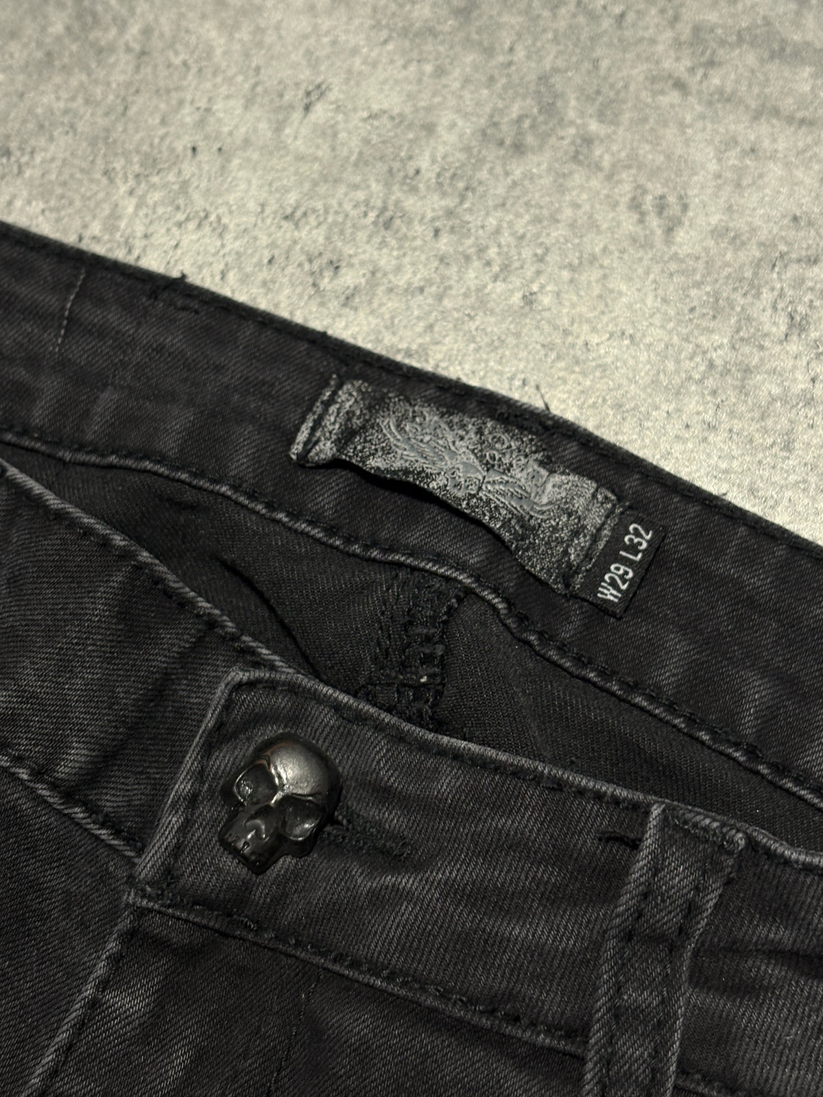 2000s Rock Rebel Distressed Jeans y2k goth alternative