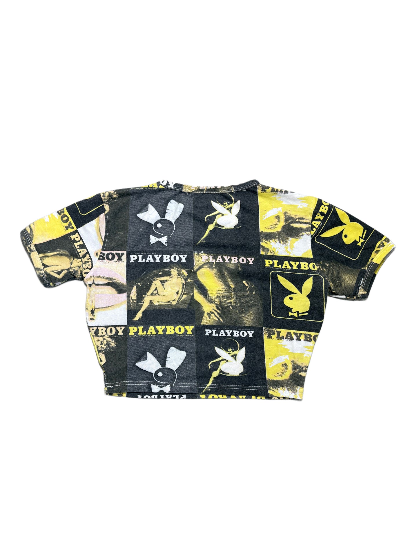 2000s Playboy crop top tee