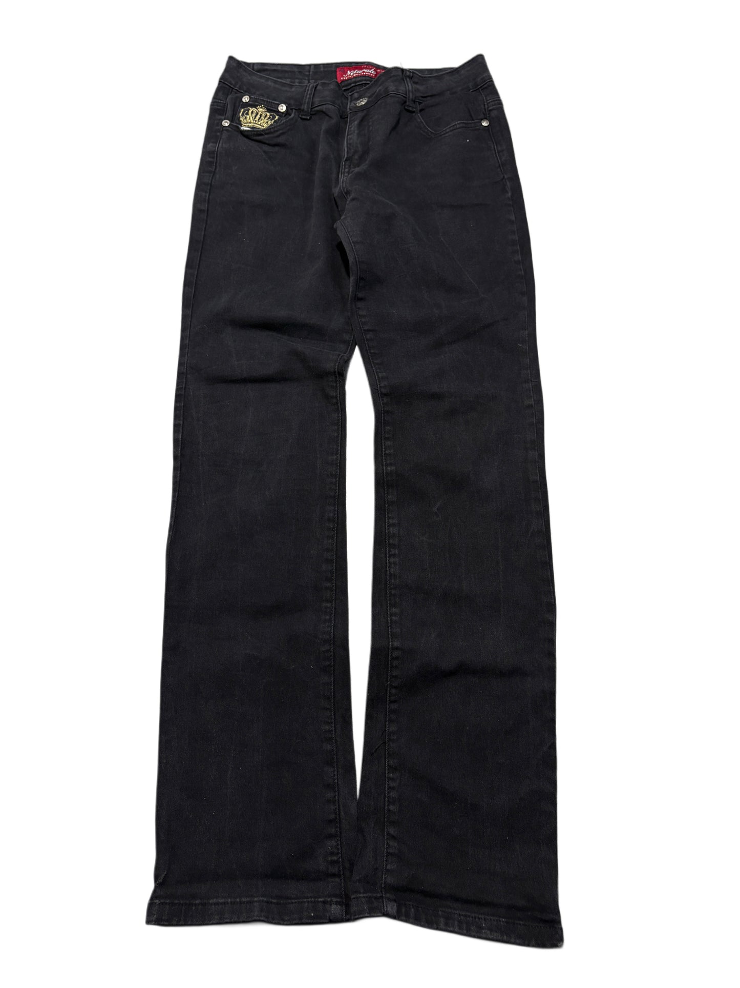 2000s y2k crown jeans
