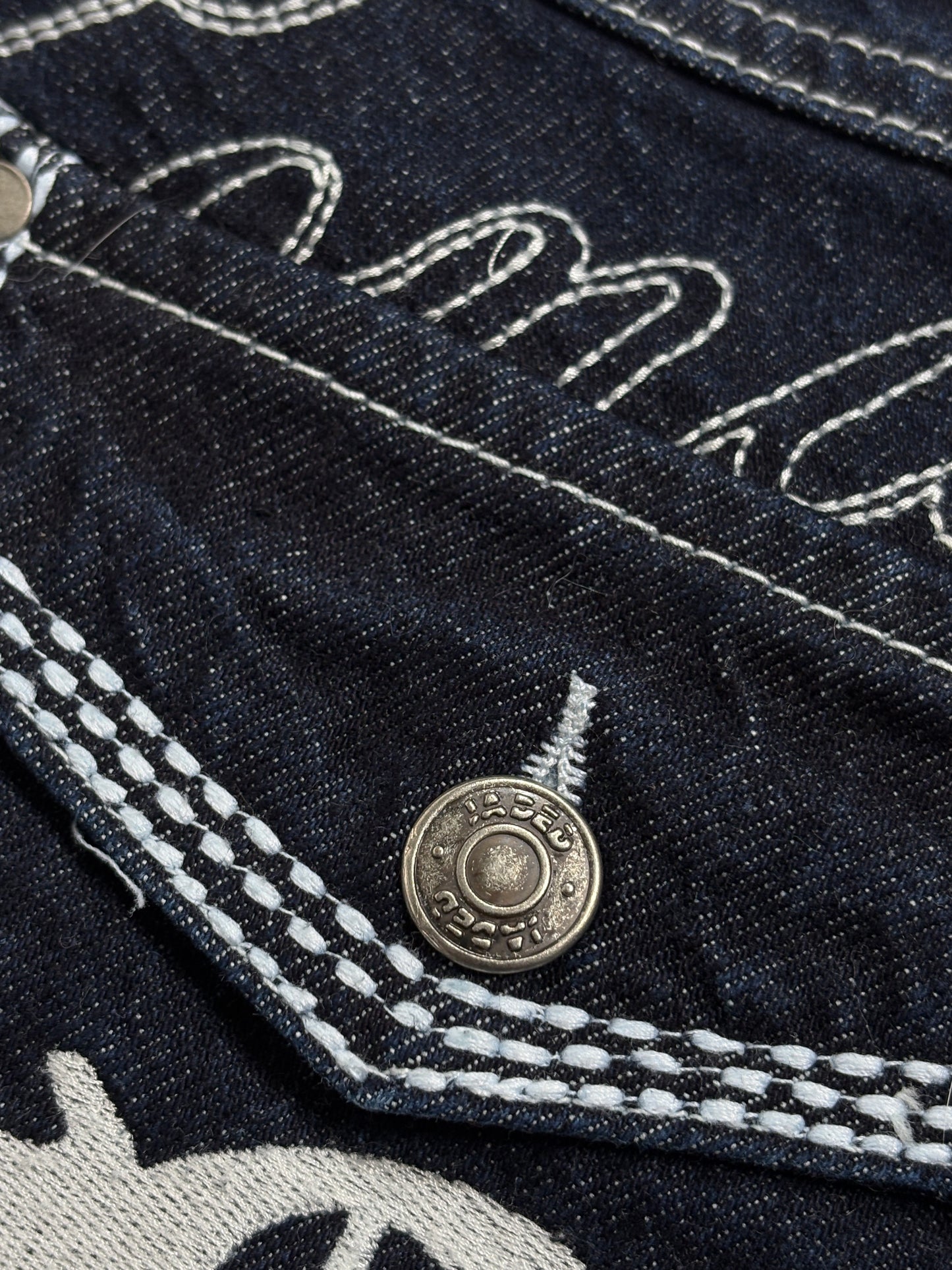 Jaded London Baggy PrintedJeans Swag Y2K