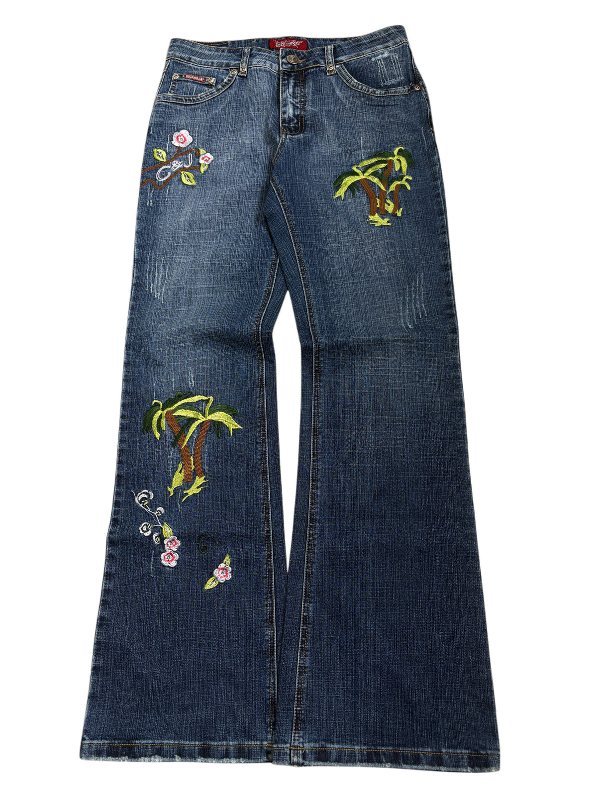 2000s Dockhouse Palm Jeans