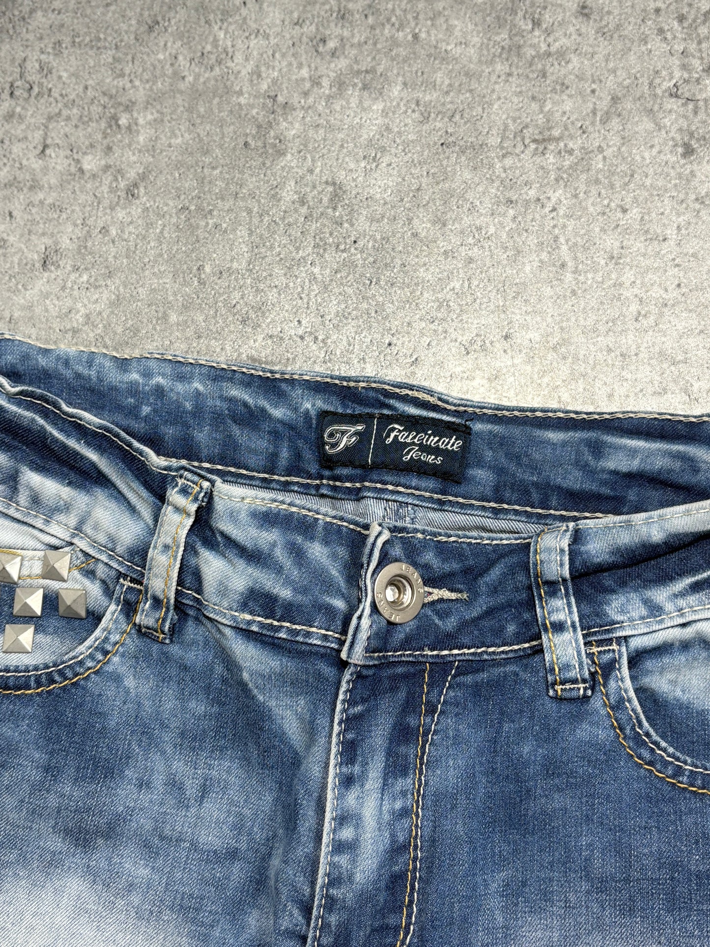 2000s UK Flag EMP denim shorts