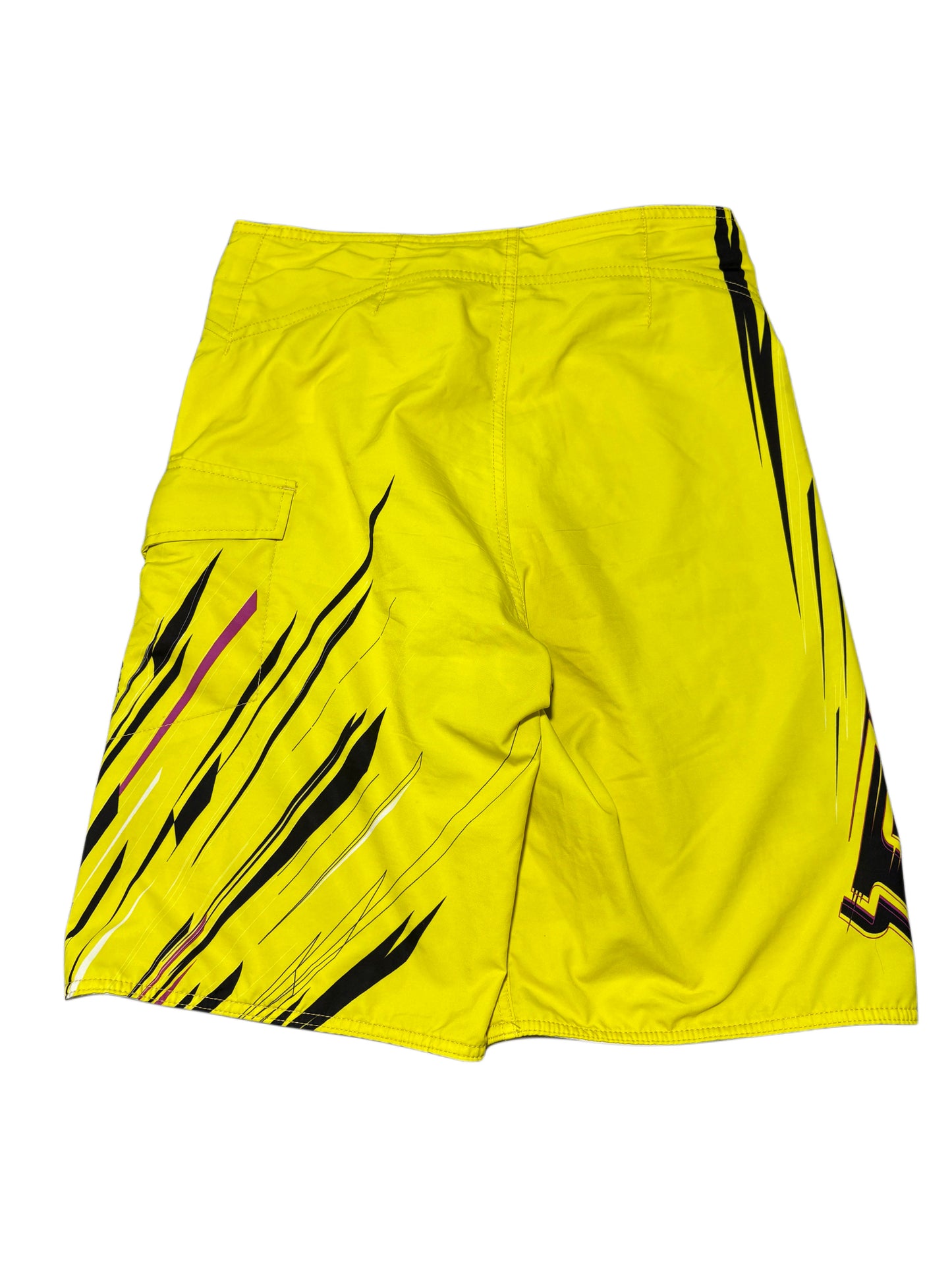 2000s Fox Racing Swim Shorts Red