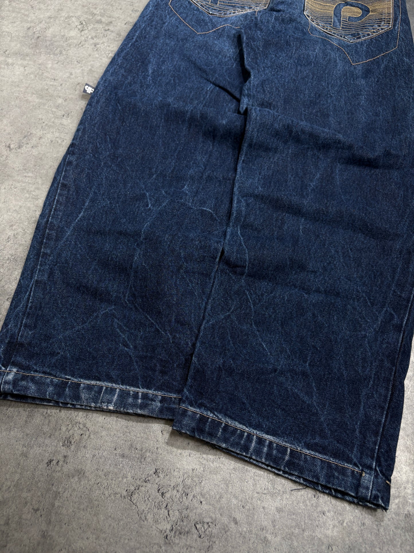 Pelle Pelle Baggy Printed Jeans Swag