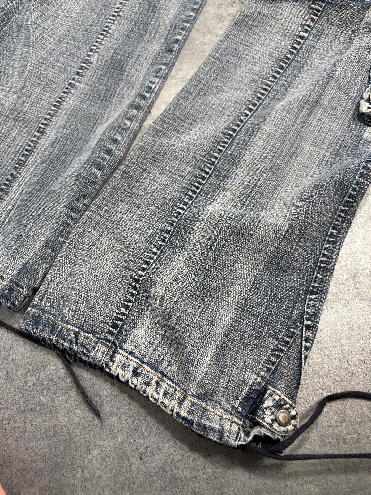 2000s Y2K Washed Jeans