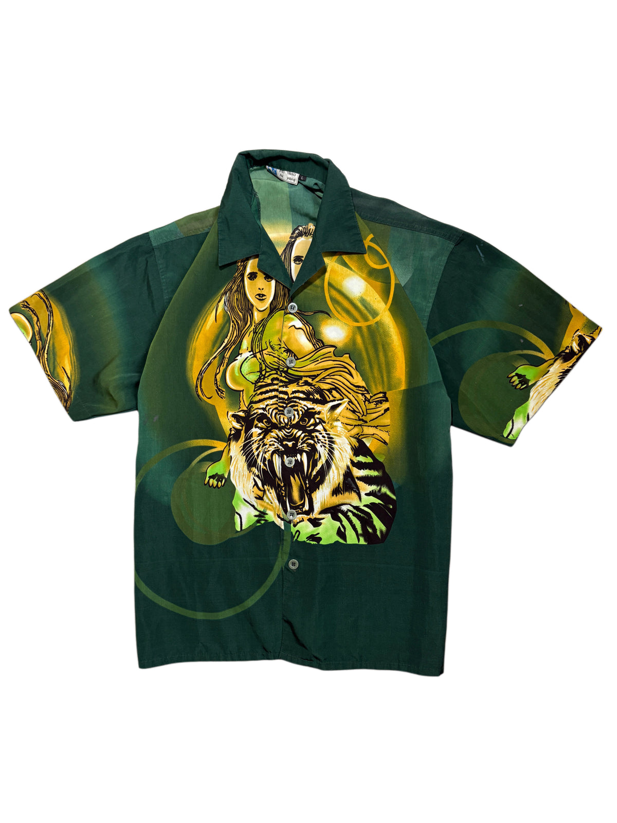 2000s Hawaiian Shirt Polo