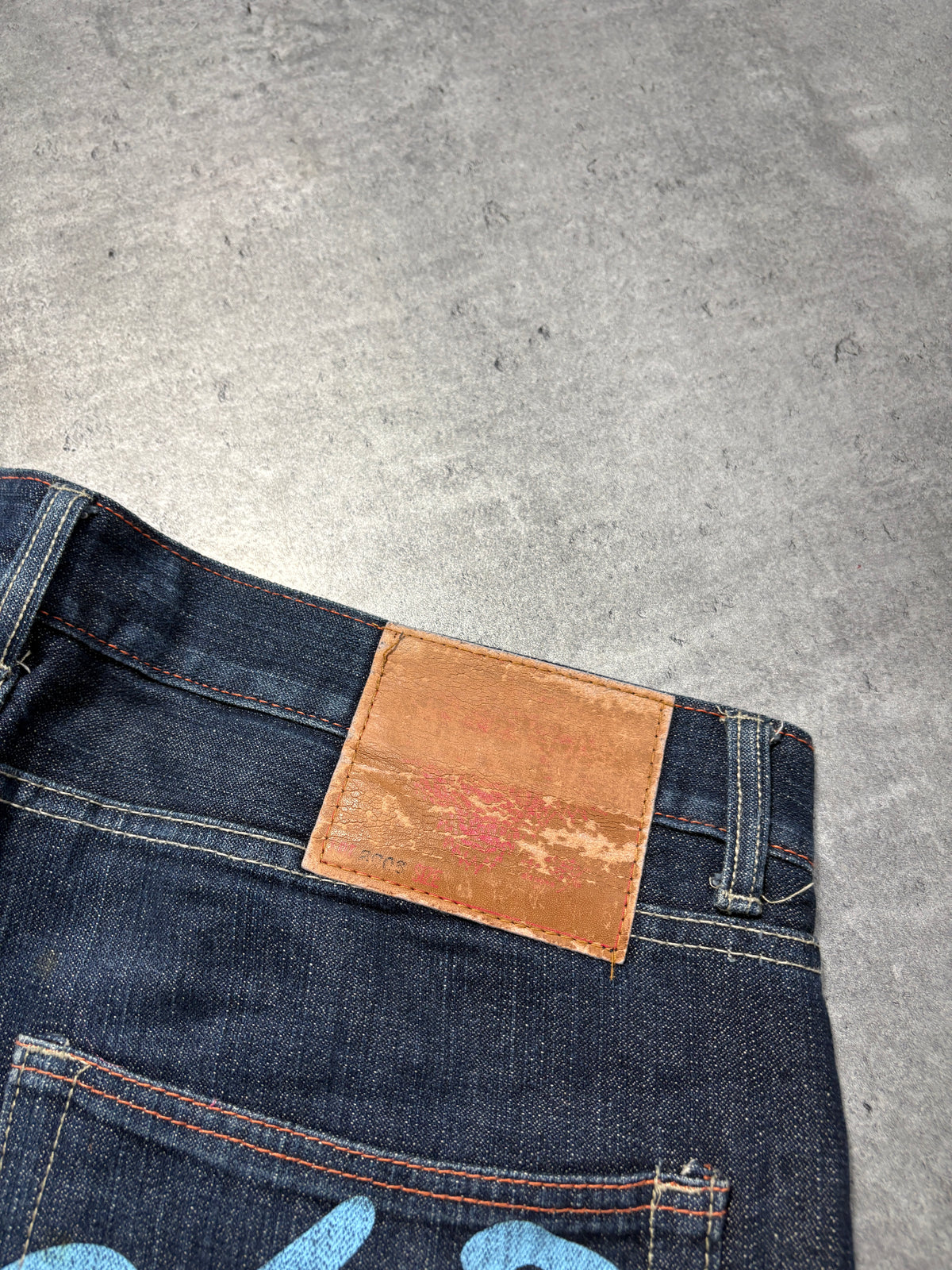 2000s *RARE* Ed Hardy Baggy Y2K Skull Jeans