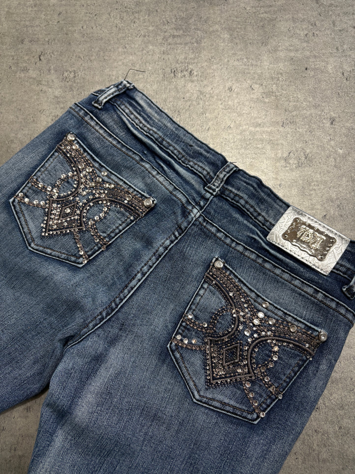 2000s Montana Jeans Skinny Bling Jeans