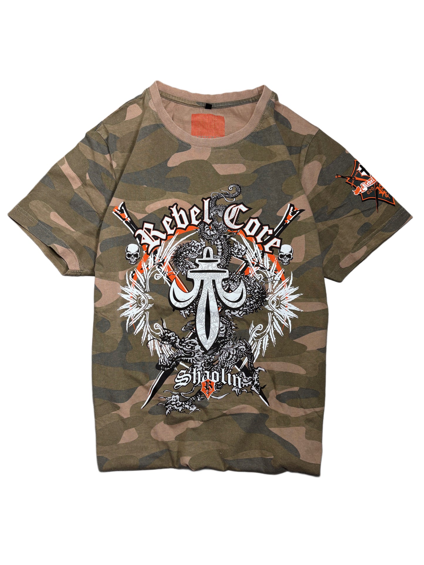 2000s Camo Rebel Core T-shirt