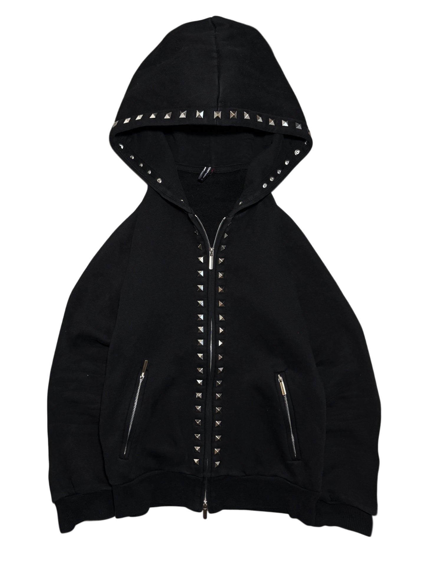 2000s Fishbone Alternative Studed Zip Up