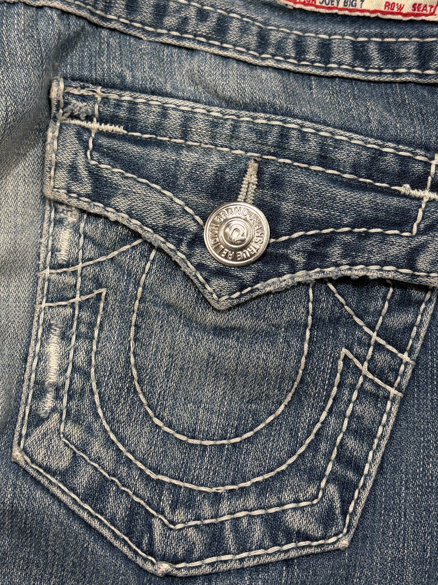 2000s vintage True Religion flare cut jeans flared bootcut dzwony